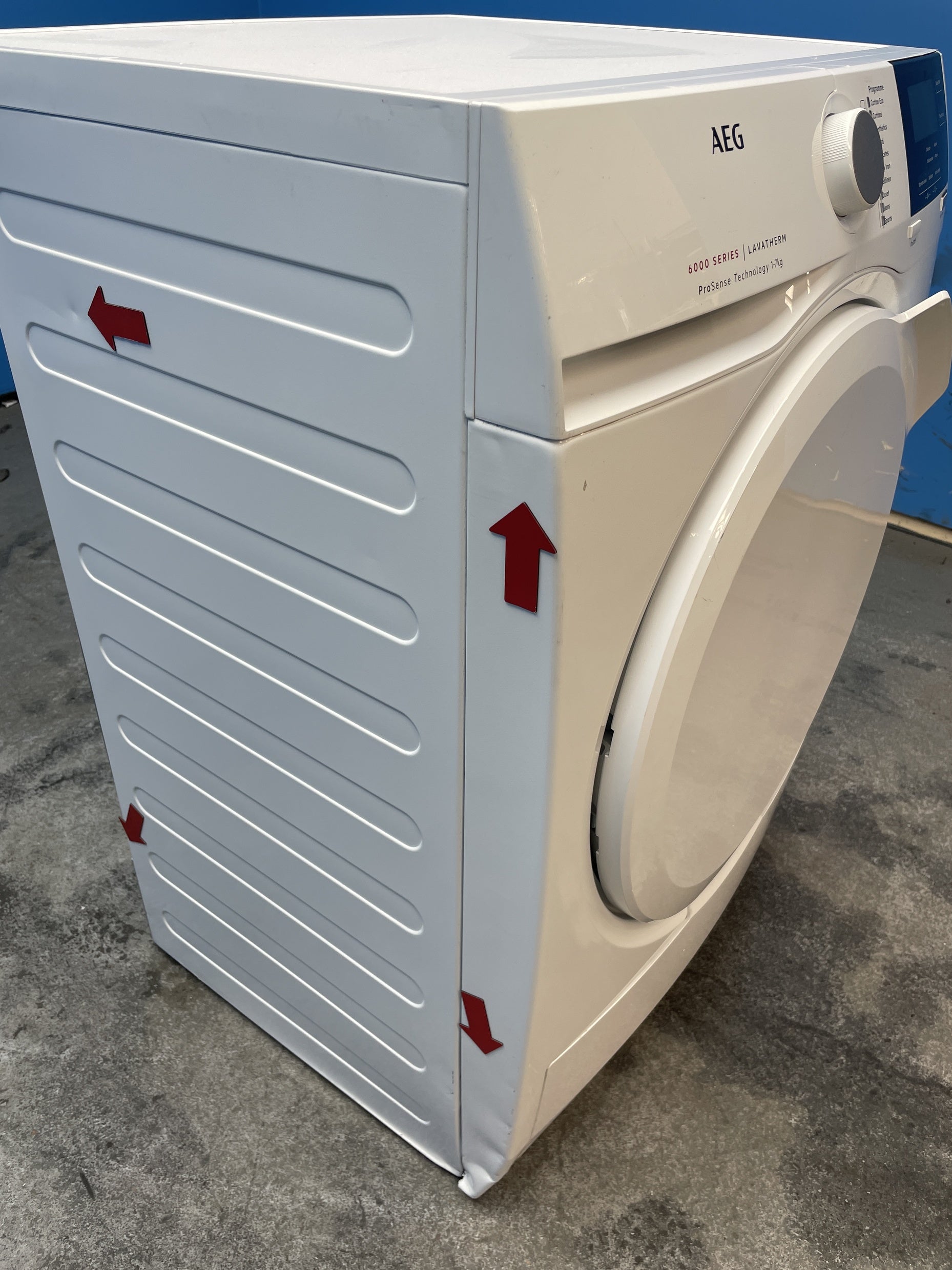 #GRC-158-260 - AEG 6000 Series T6DBG720N 7kg Condenser Tumble Dryer with Sensor Drying