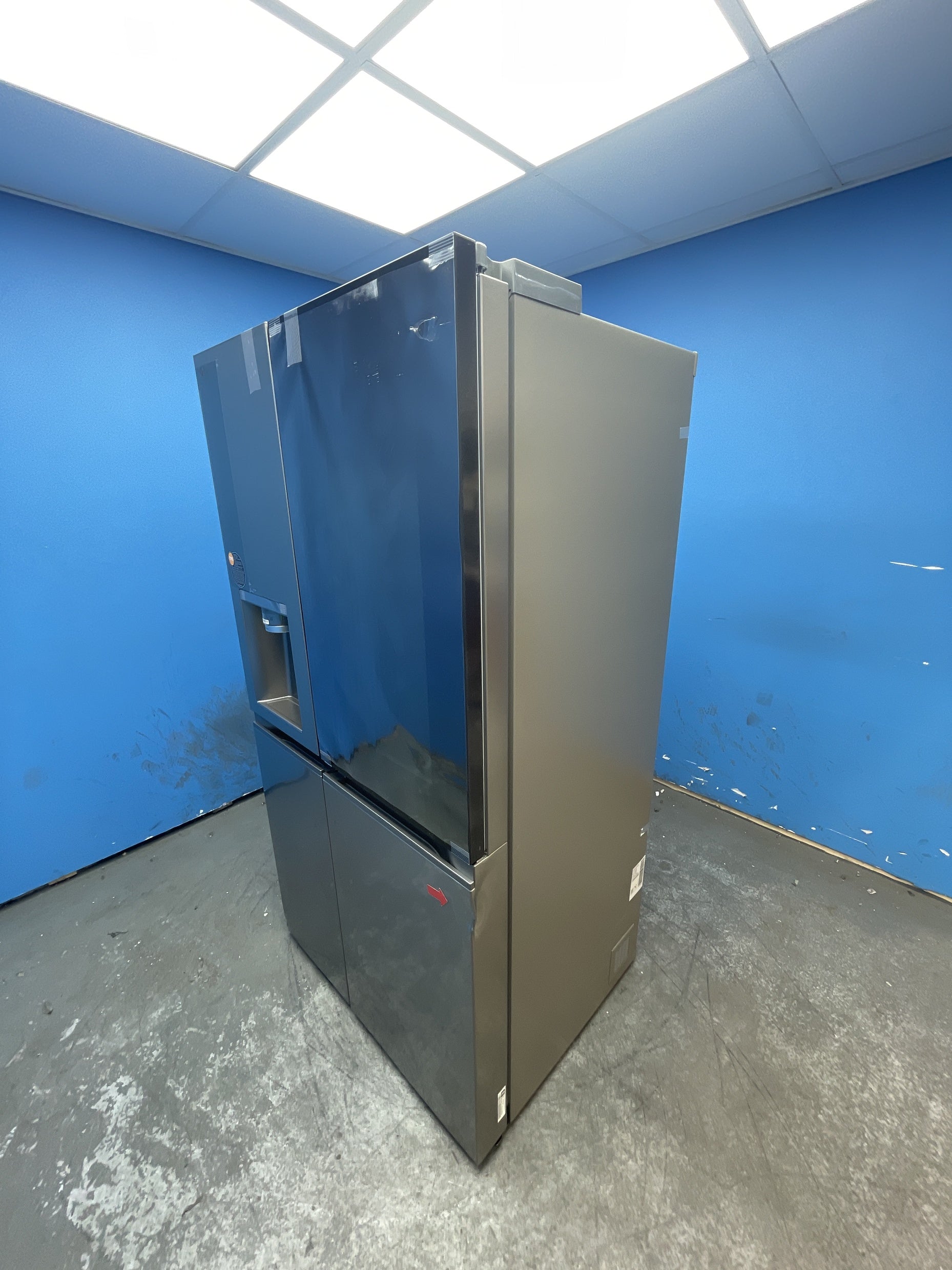 #GRC-163-247 - LG American Style Fridge Freezer – 628L, Prime Silver, Total No Frost