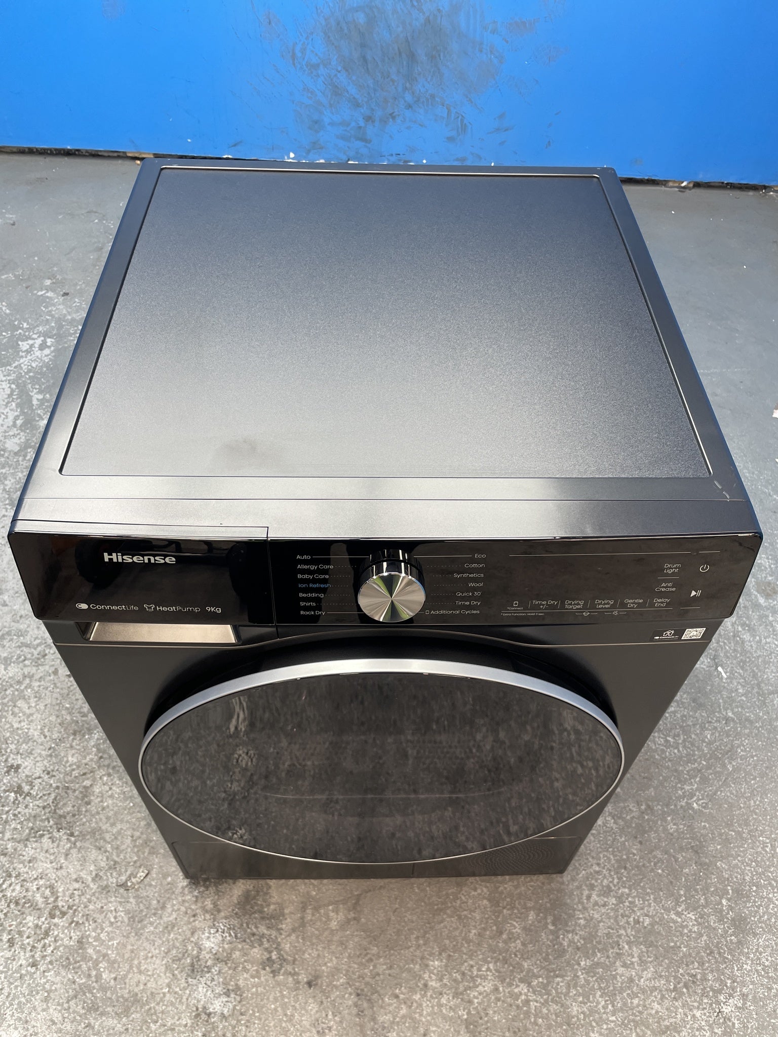 #GRC-159-657 - Hisense DH5S902BB 9kg Heat Pump Tumble Dryer