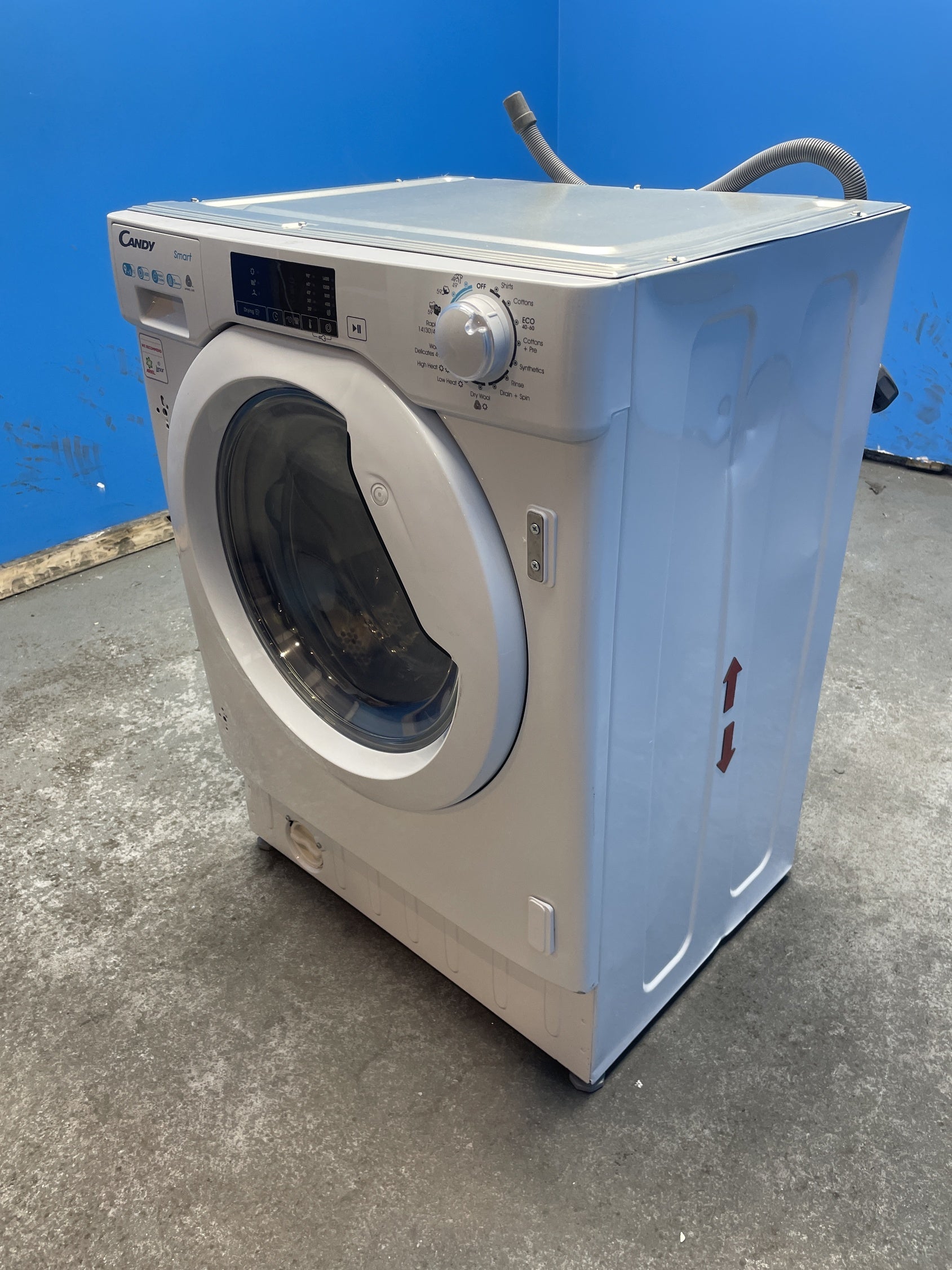 #GRC-153-469 - Candy CBD495D1WE/1-80 Built-in 9kg / 5kg 1400 Spin Washer Dryer