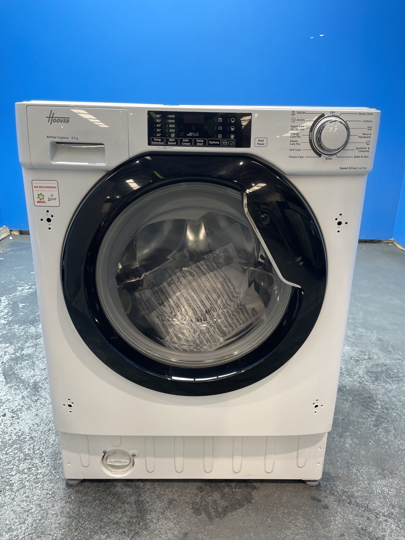 #GRC-156-287 - Hoover H-WASH 300 Pro HBWS 484DMBW5-80 8kg 1400rpm Integrated Washing Machine