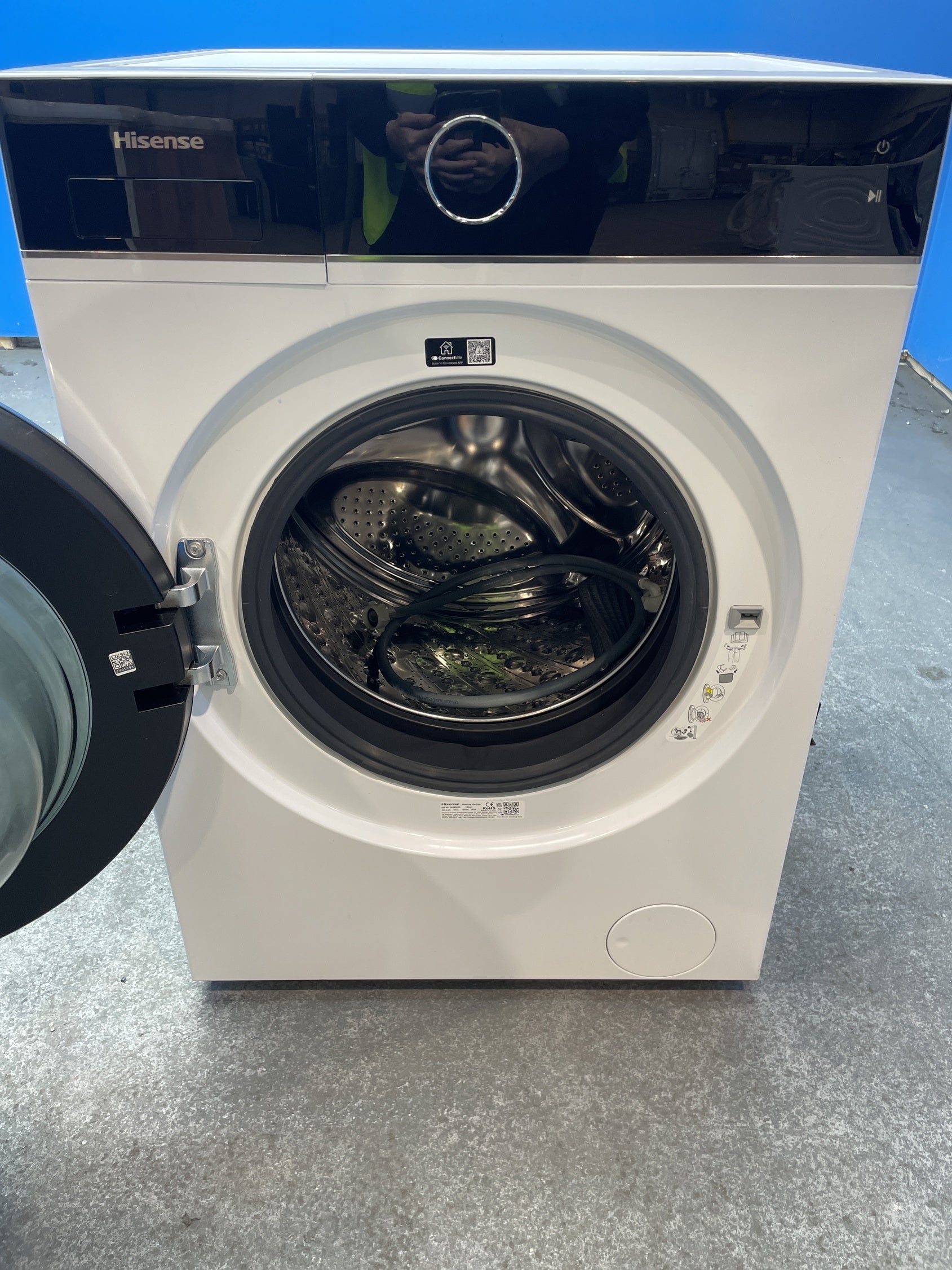 #GRC-145-199 - Hisense 5i Series WF5I1245BWR 12kg 1400rpm Washing Machine