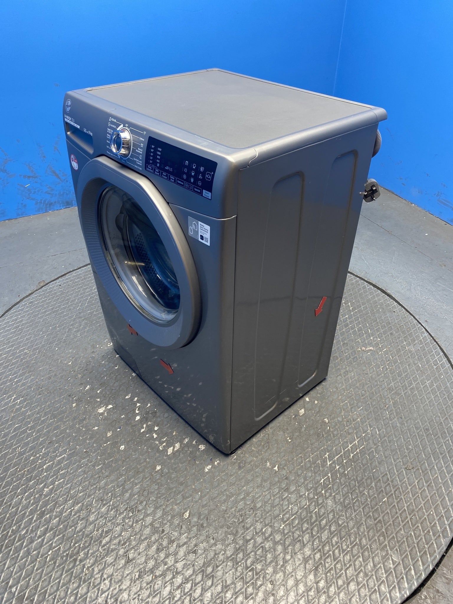 Hoover H3WPS496TMRR6 9kg 1400 Spin Washing Machine