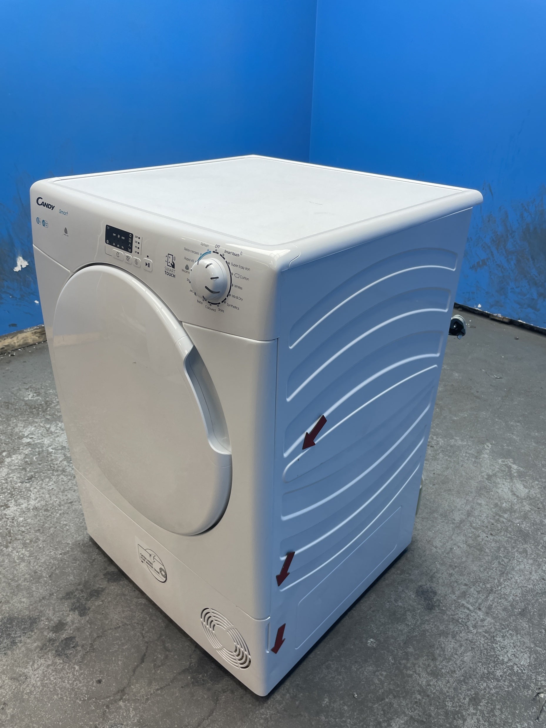#GRC-162-528 - Candy KSEC8LF 8kg Smart Condenser Tumble Dryer