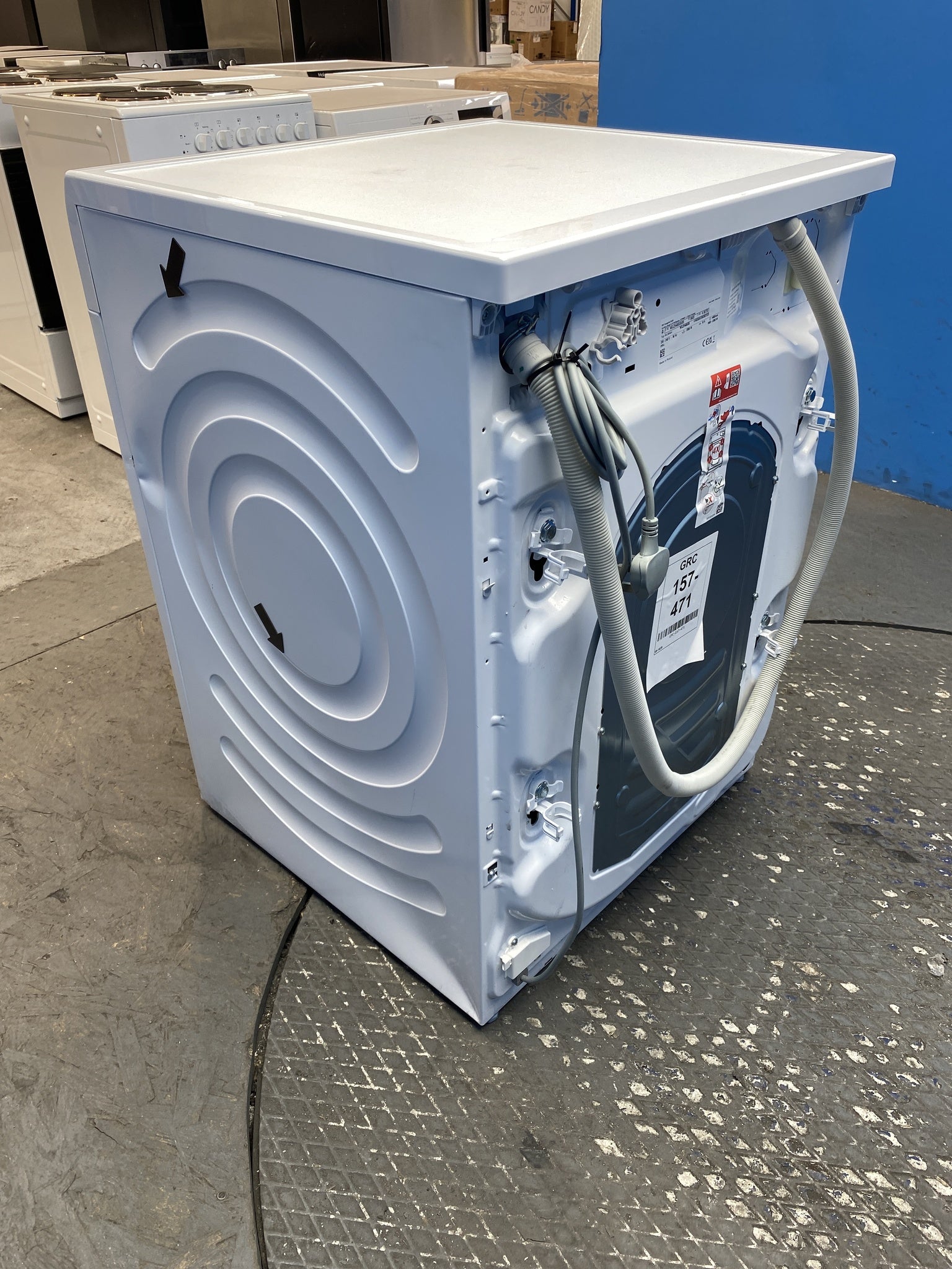 #GRC-157-479 - Hisense WF5S1045BW 10.5kg 1400rpm Auto Dosing Washing Machine