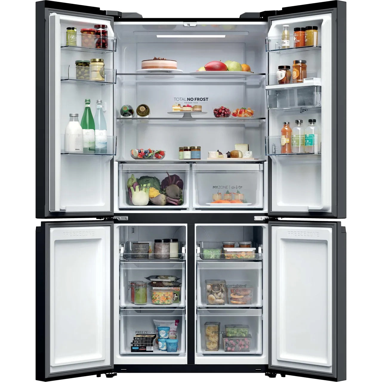 Haier Cube 90 Series 3 HCR39F19EWPT(UK) American Fridge Freezer – Renew 2 U