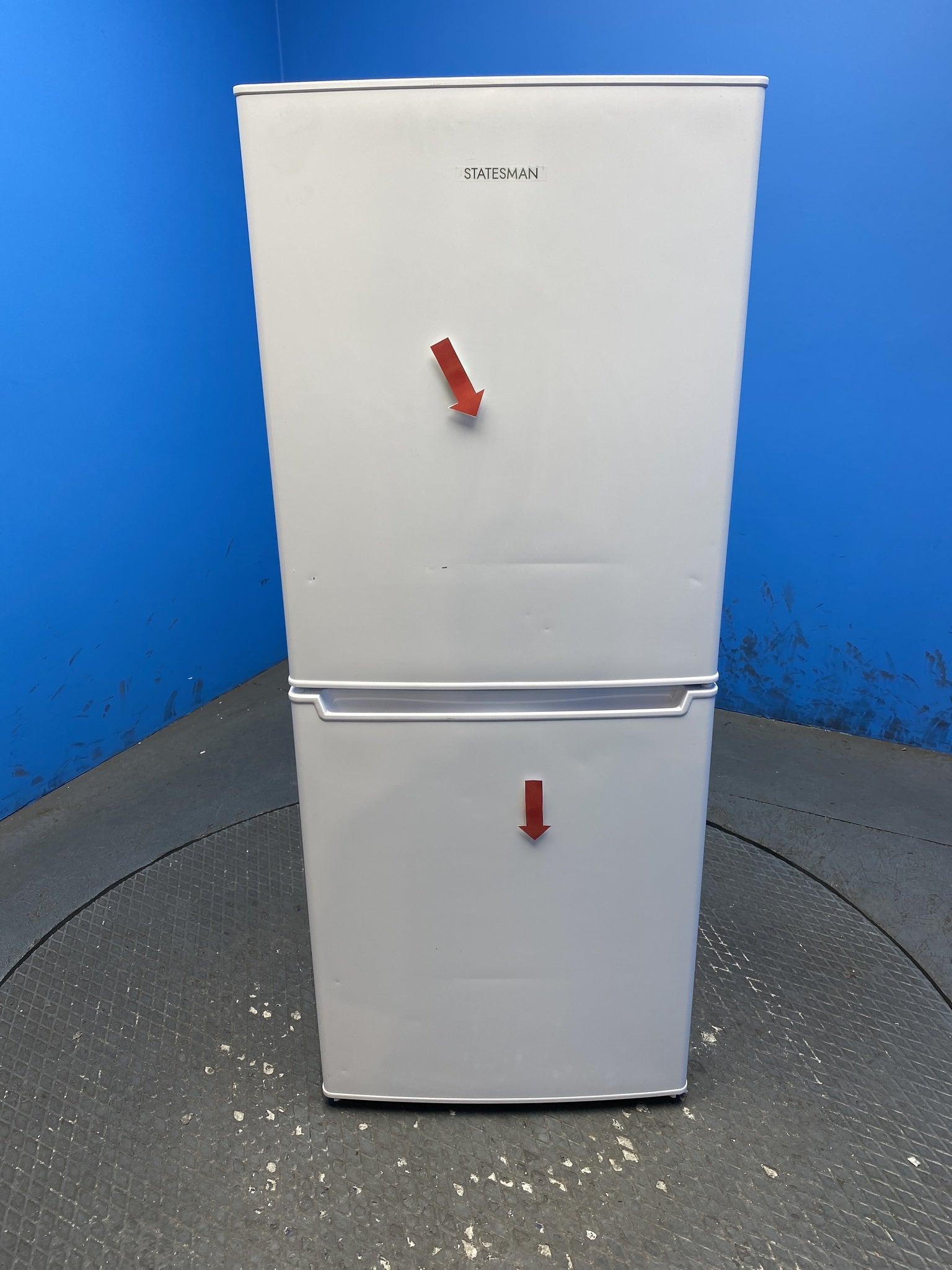 Statesman F13552W 185L 50/50 Combi Fridge Freezer