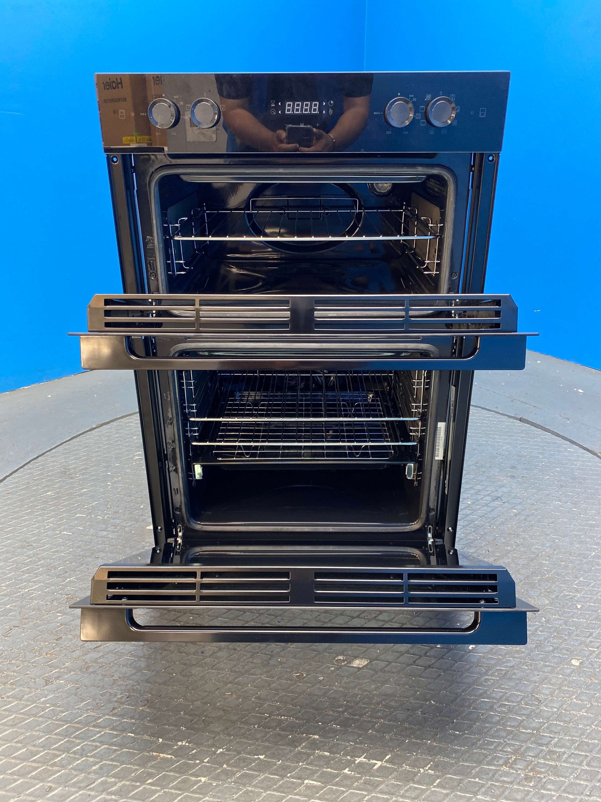 Haier HWO9M2M5B Built-In Double Electric Oven