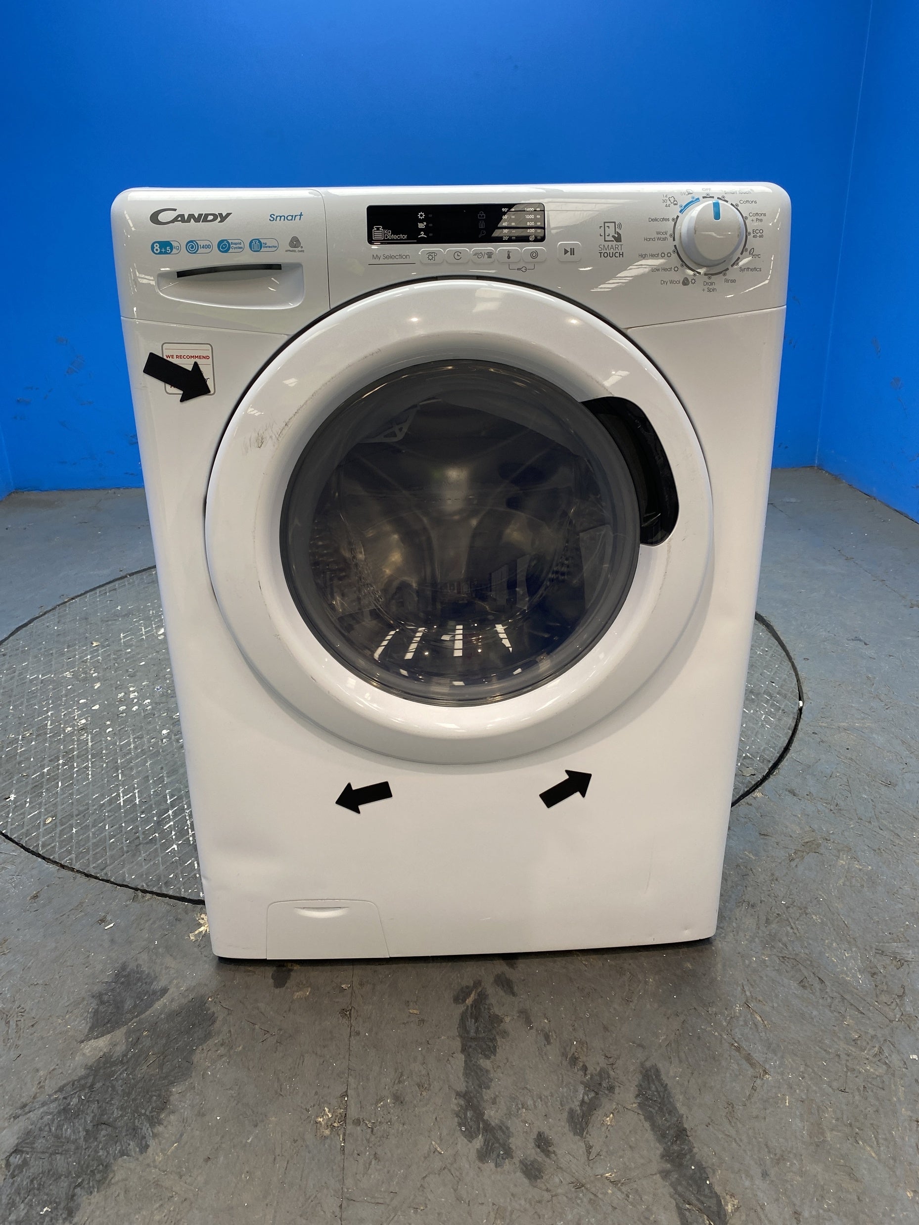 #GRC-145-001 - Candy CSW 4852DE Smart Pro 8kg/5kg 1400 Spin Washer Dryer