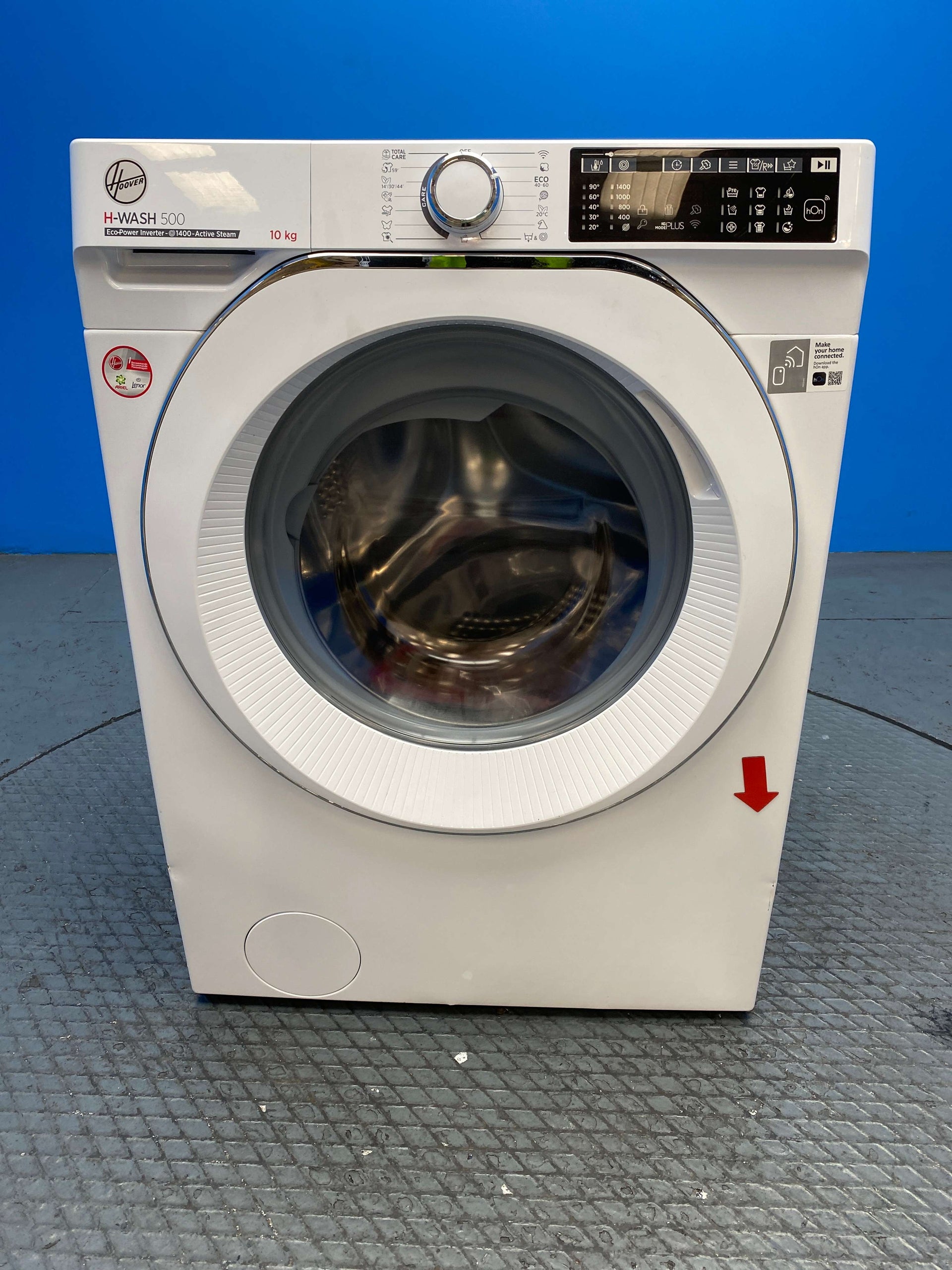 Hoover HW410AMC 10kg 1400 Spin Washing Machine