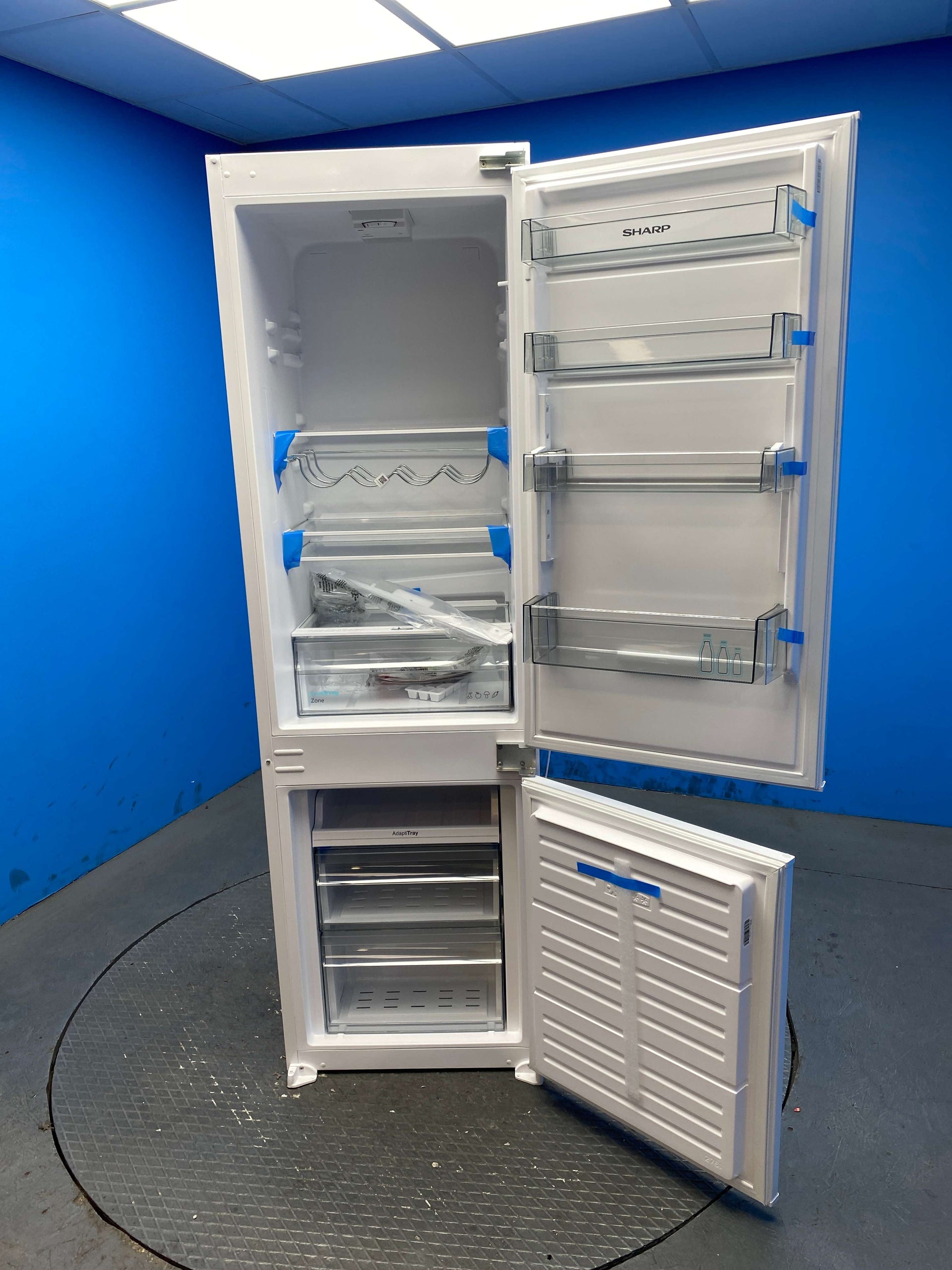 Sharp SJ-BE250M1XS 251 Litre Integrated Fridge Freezer