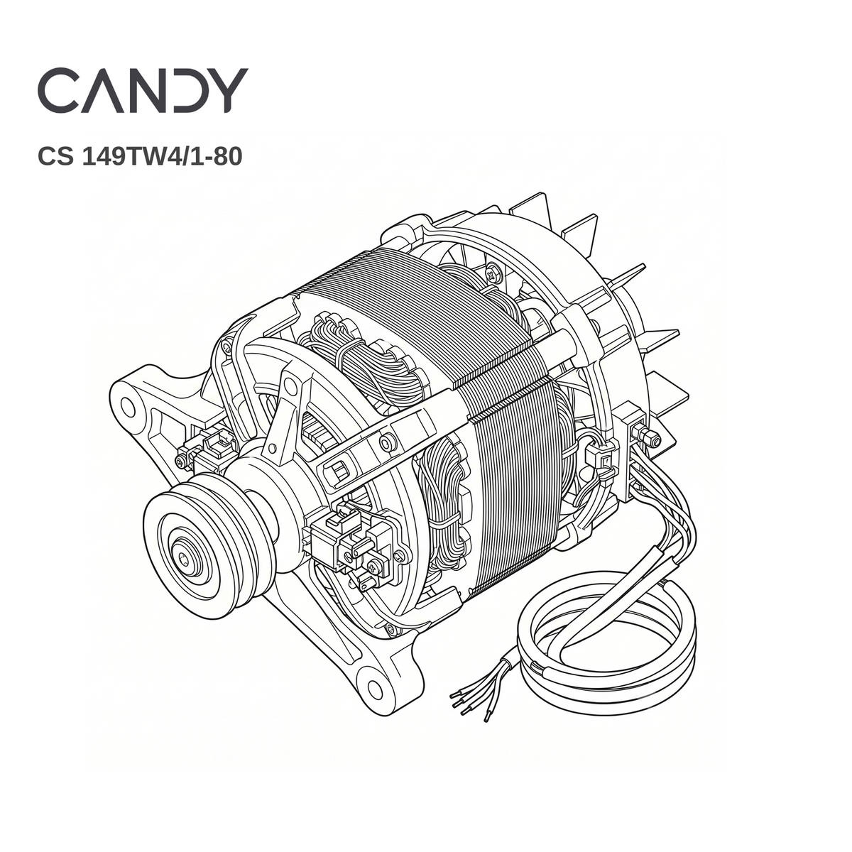 Candy CS 149TW4/1-80 Motors - Renew 2 U