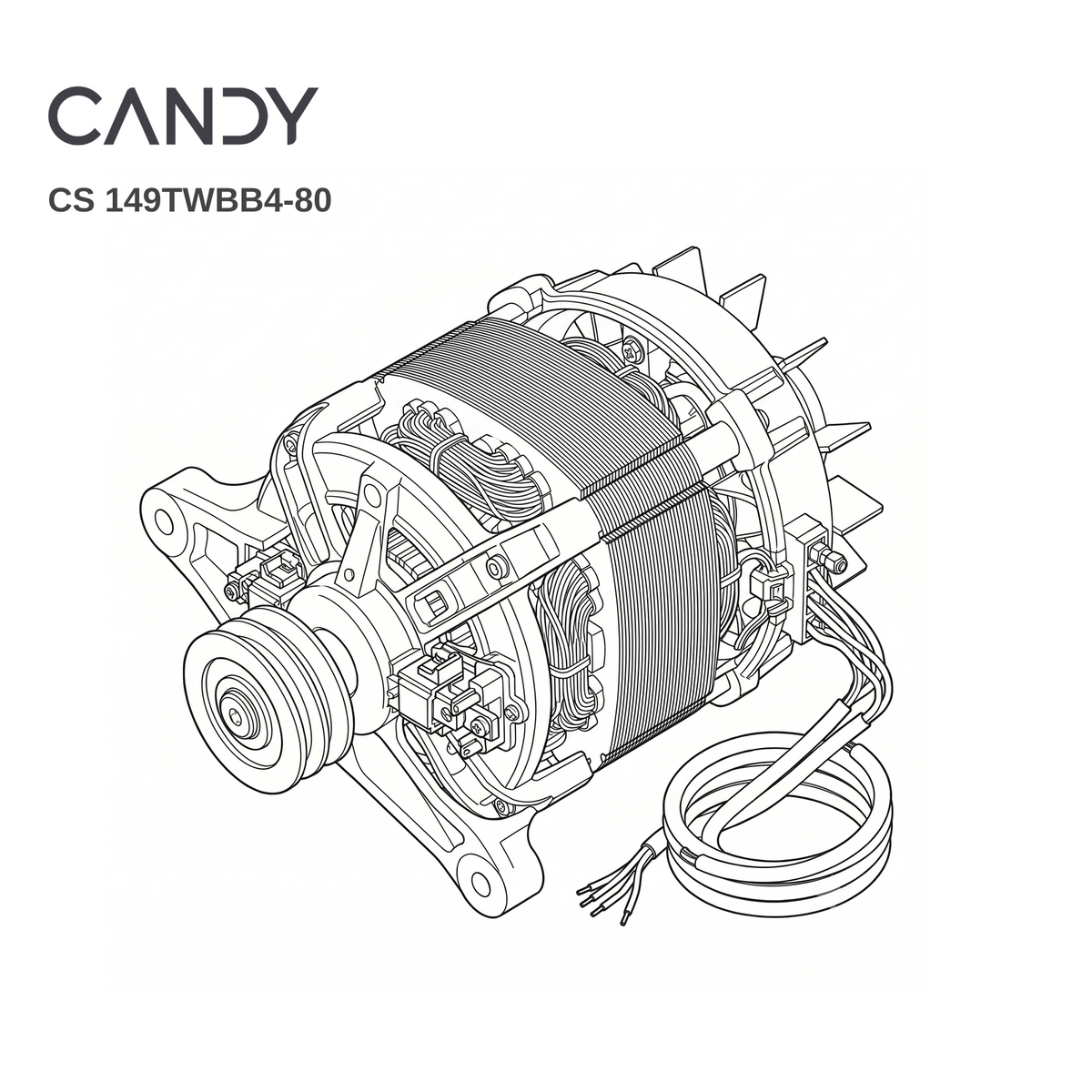 Candy CS 149TWBB4-80 Motors - Renew 2 U