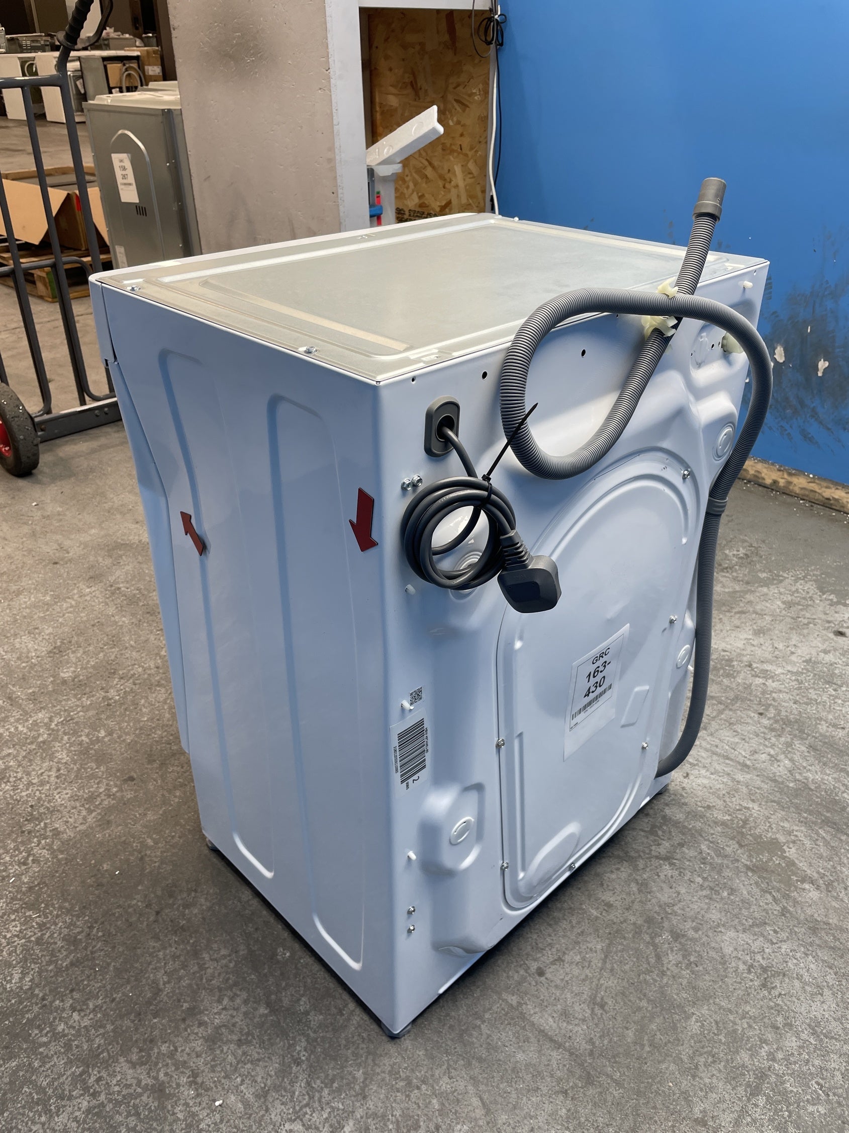 #GRC-163-430 - Hoover H-WASH 300 9kg 1400rpm Integrated Washing Machine – Inverter Motor, KG Mode, White