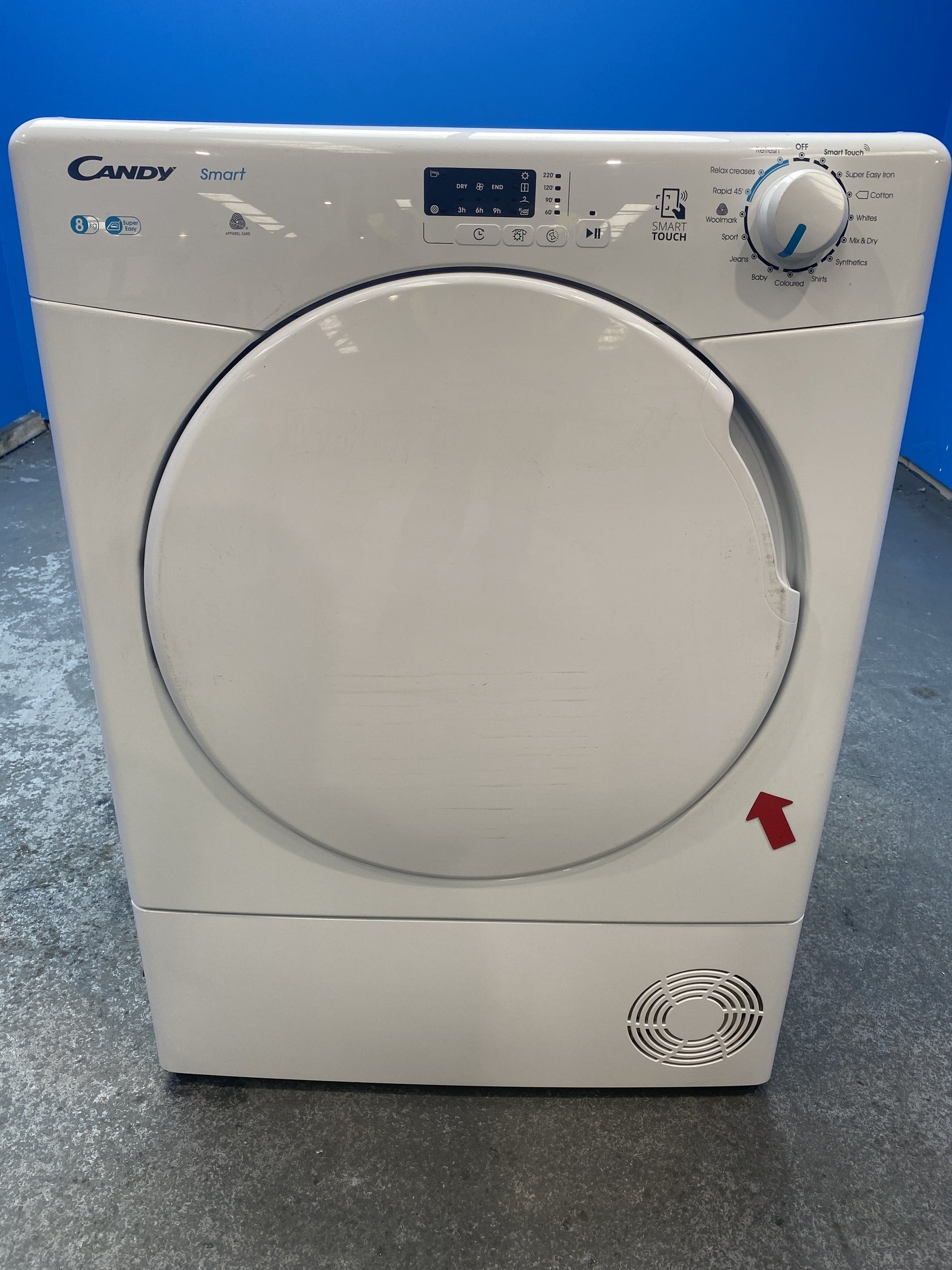 #GRC-157-167 - Candy KSEC8LF 8kg Smart Condenser Tumble Dryer