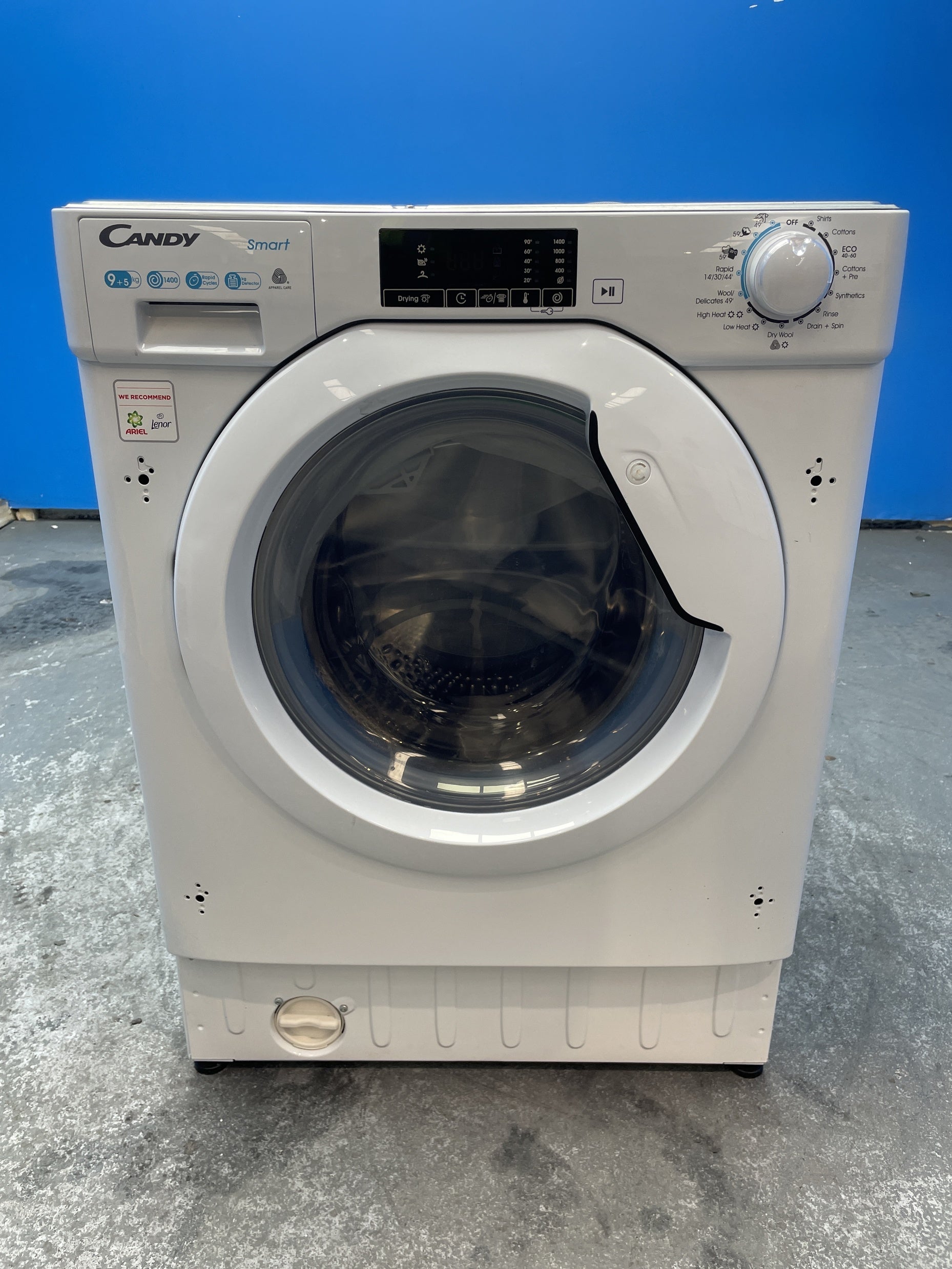 #GRC-151-516 - Candy CSW 4106TE/1-80 10kg / 6kg 1400 Spin Smart Washer Dryer