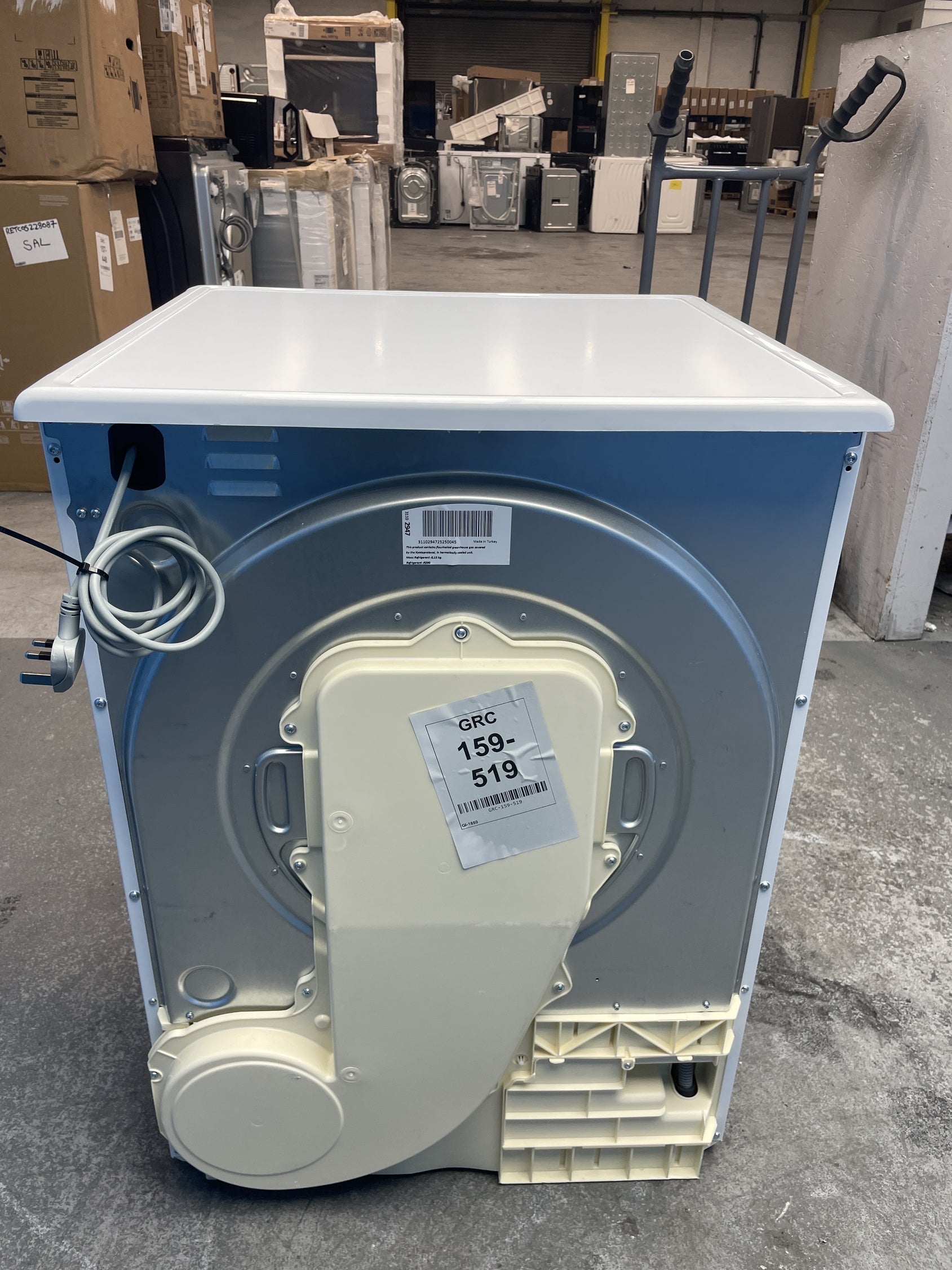#GRC-159-519 - Hoover H-DRY 350 HRE H9N2TBE-80 9kg Heat Pump Tumble Dryer
