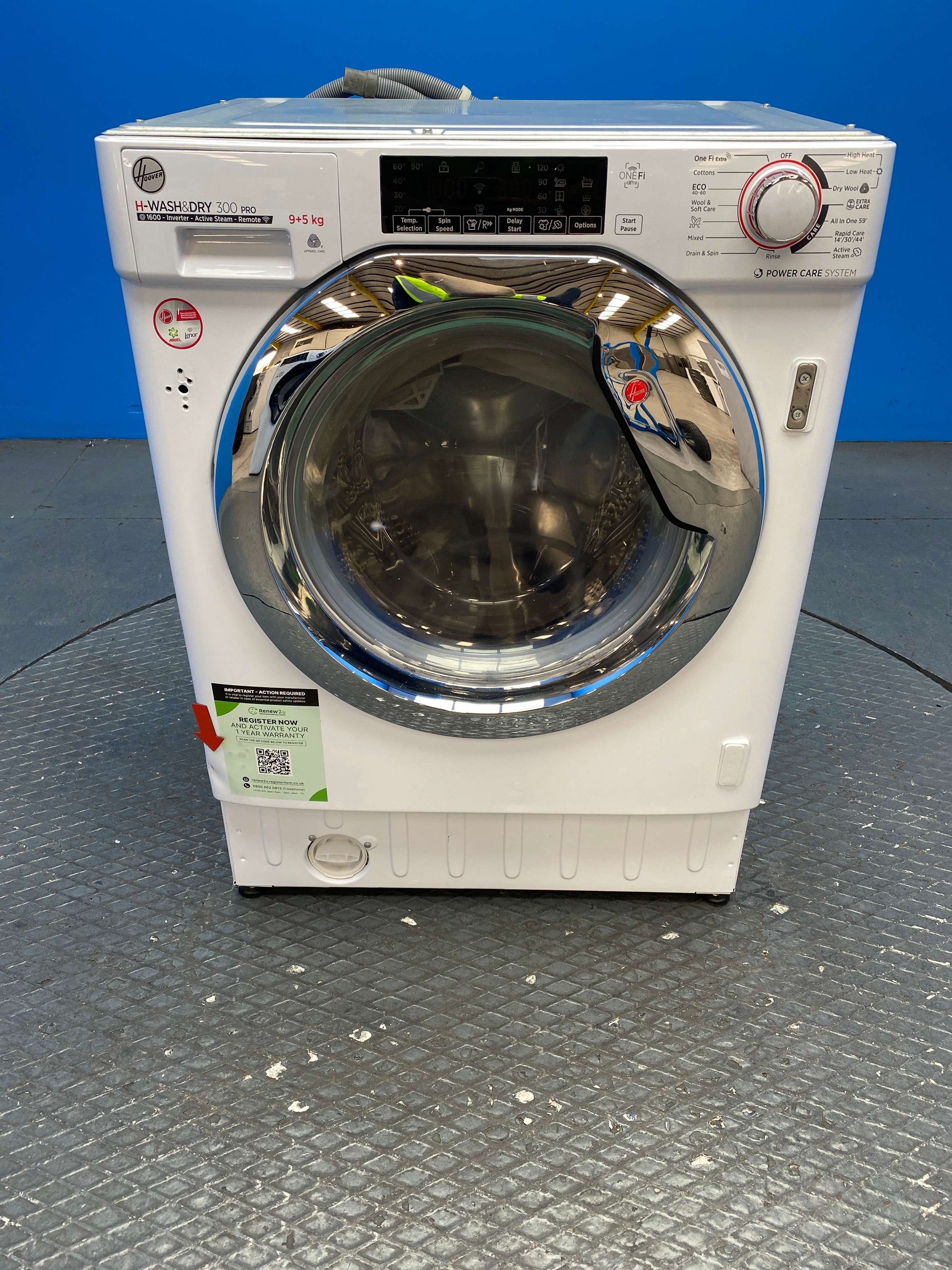Hoover HBDOS695TAMCE Built In 9kg / 5kg 1600 Spin Washer Dryer