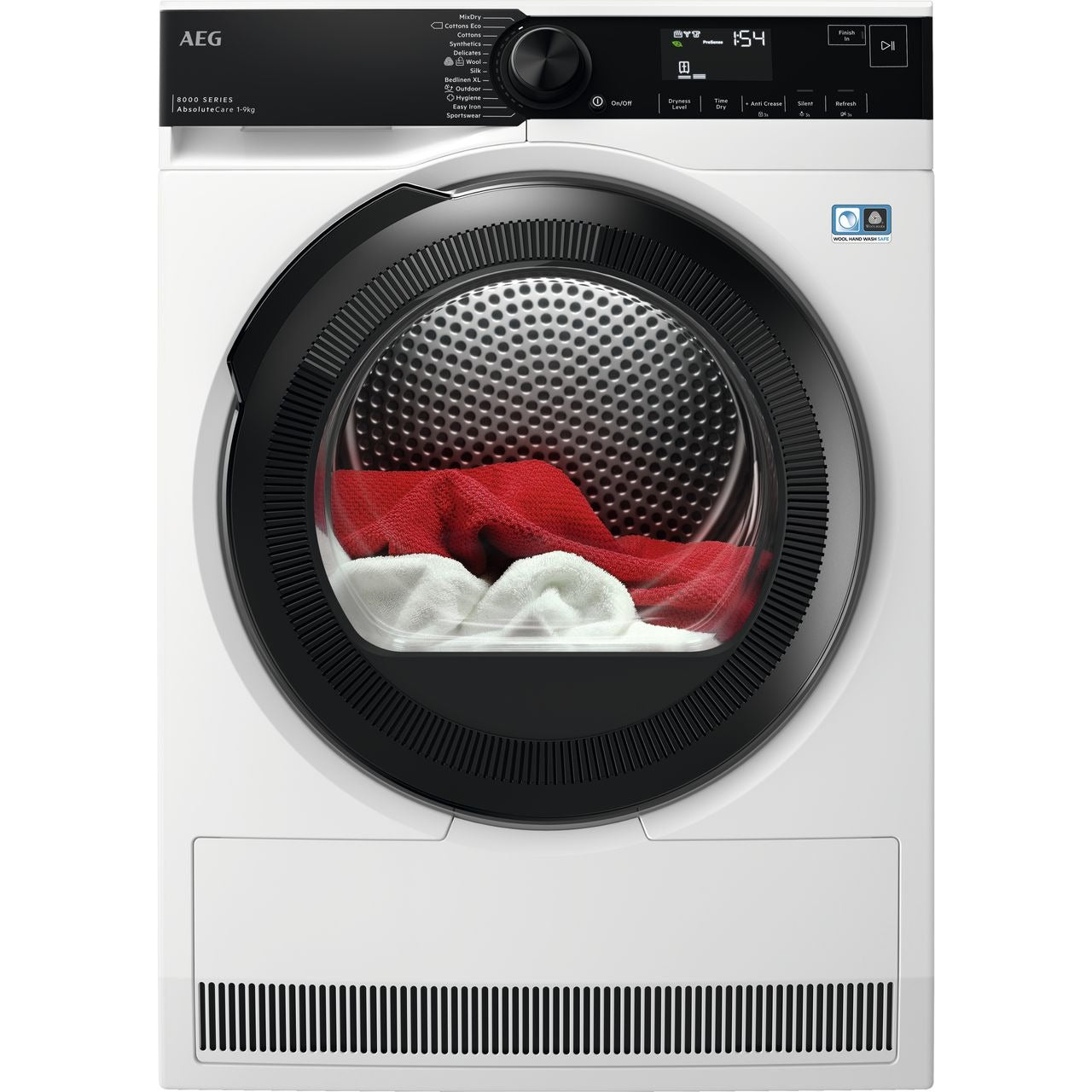 AEG TR849P4B 8000 AbsoluteCare 9kg Heat Pump Tumble Dryer – Renew 2 U