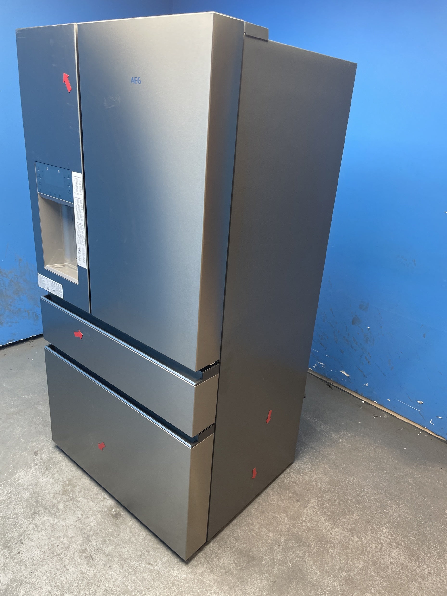 #GRC-158-321 - AEG RMB954E9VX 9000 Series MultiSwitch French Door Fridge Freezer