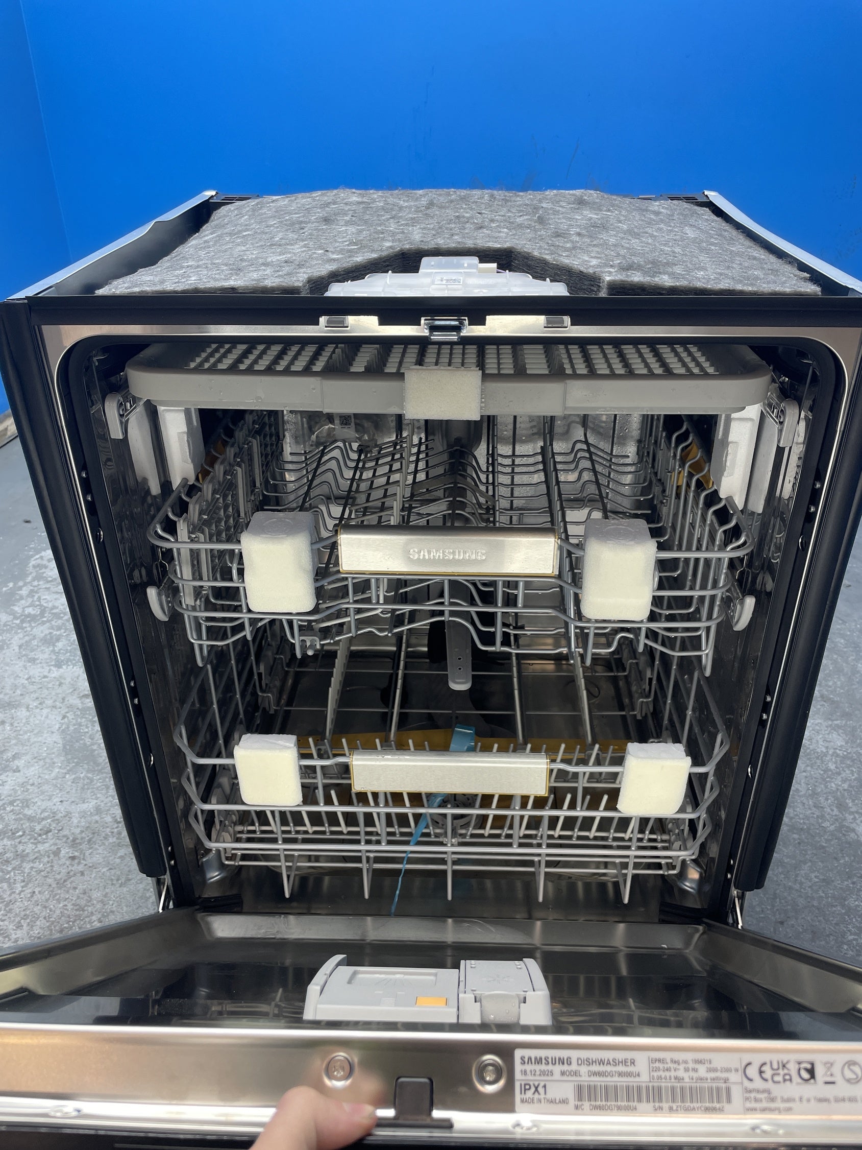 #GRC-162-207 - Samsung Series 6 DW60DG790I00U4 Integrated 14 Place Smart Dishwasher