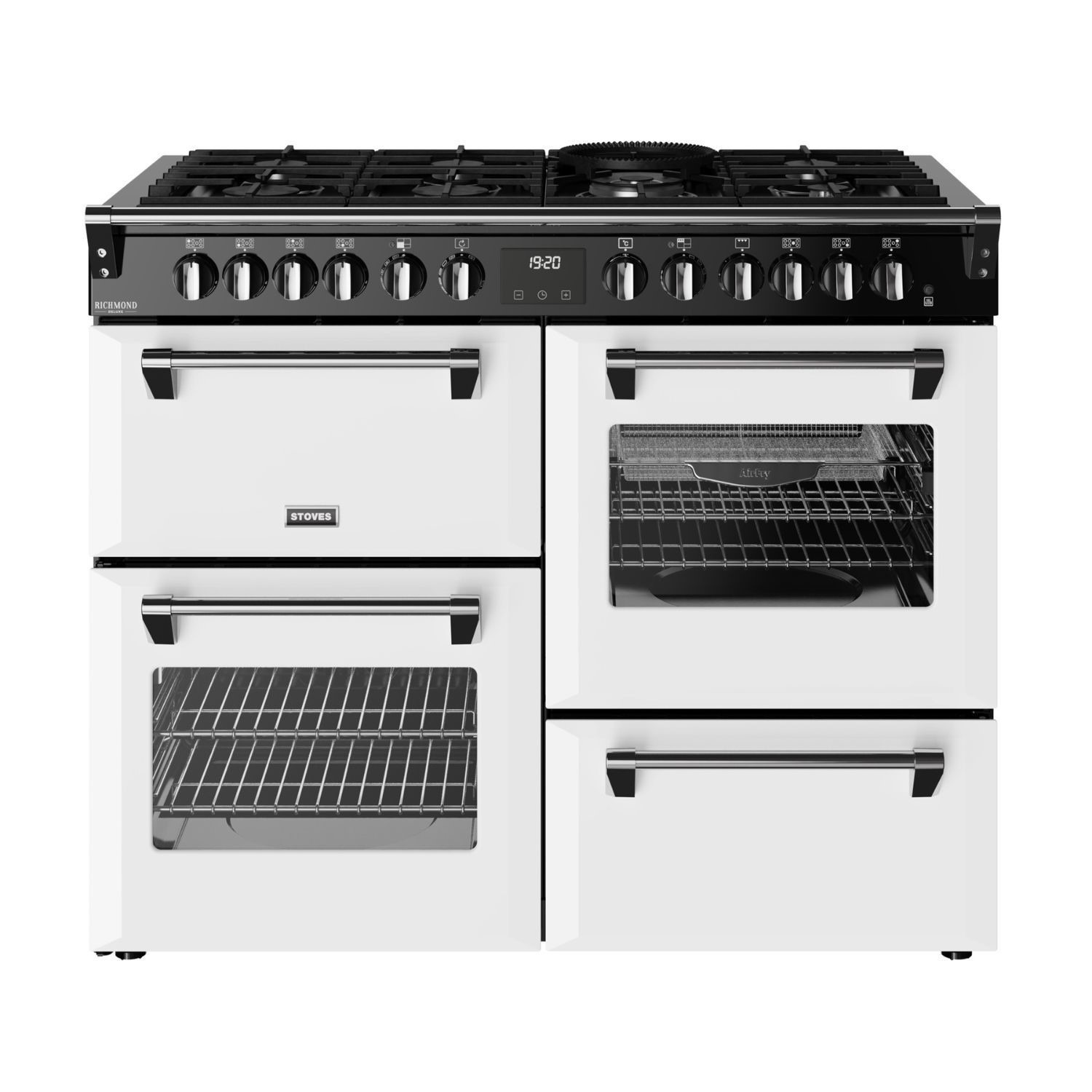 Stoves Richmond Deluxe 110DF Dual Fuel Range Cooker – Renew 2 U