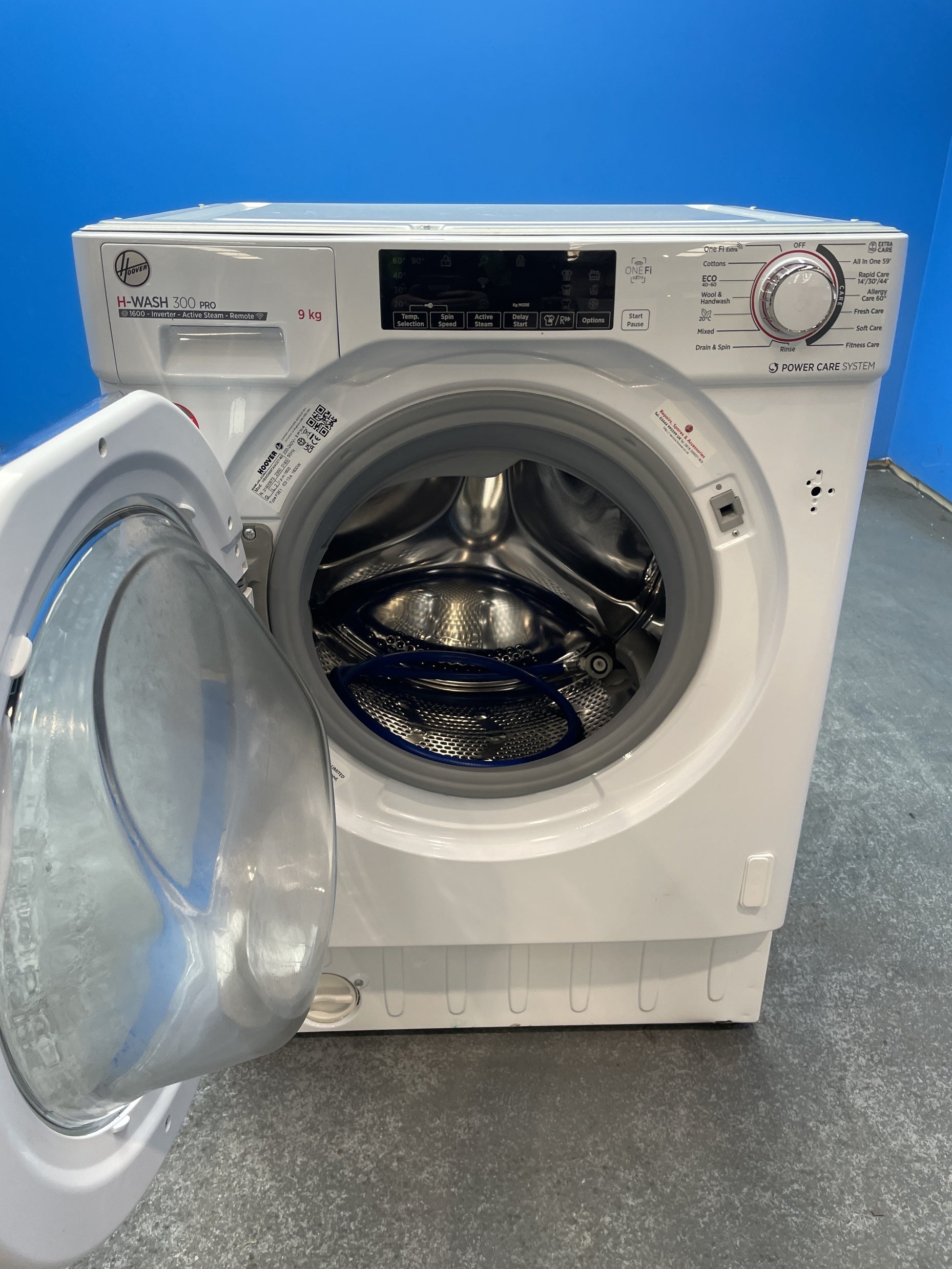 #GRC-155-857 - Hoover HBWOS69TAMCET Integrated 9kg 1600rpm Washing Machine