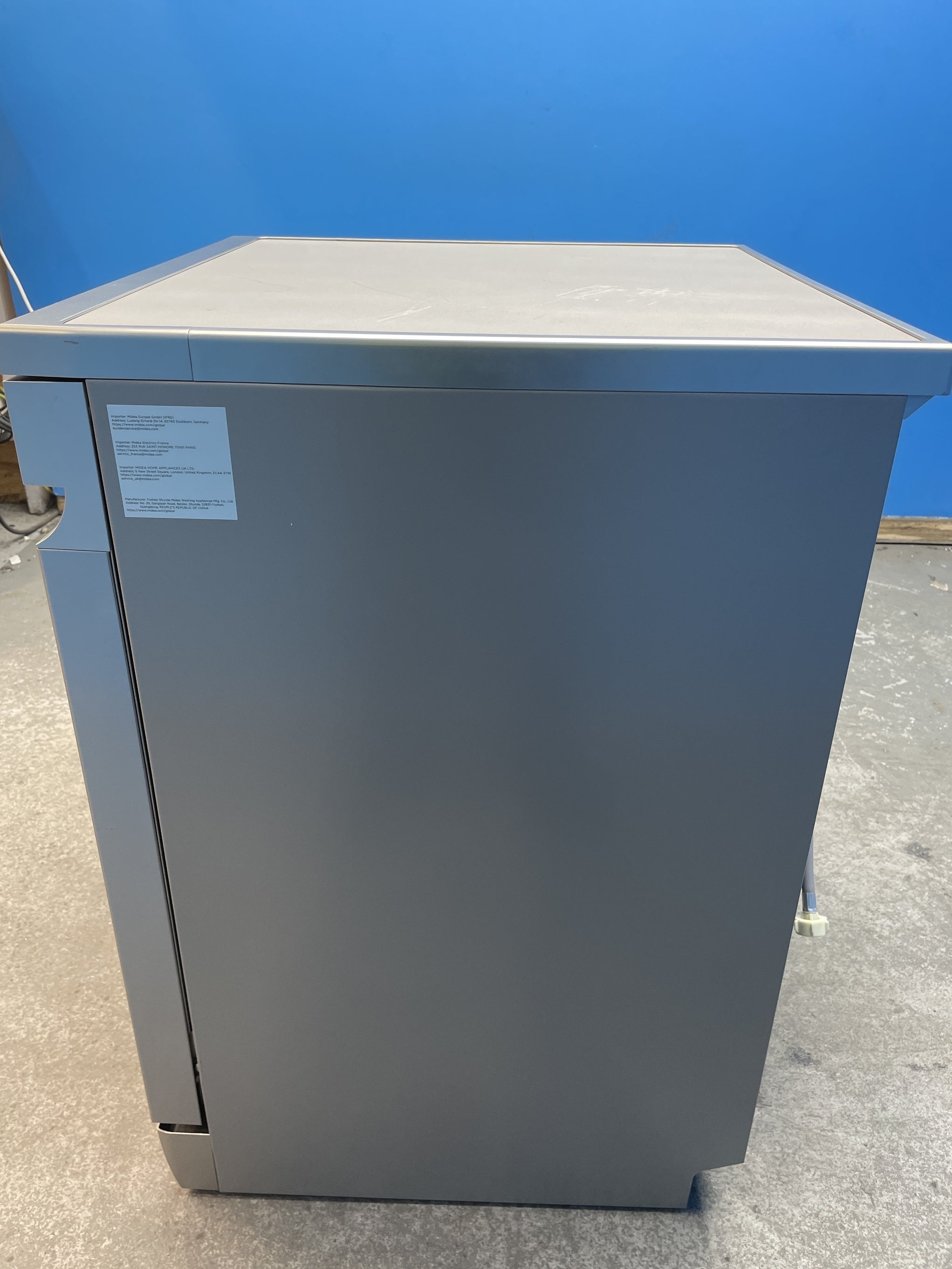 #GRC-158-755 - Midea MDWEF1433D 14 Place Full Size Dishwasher in Silver