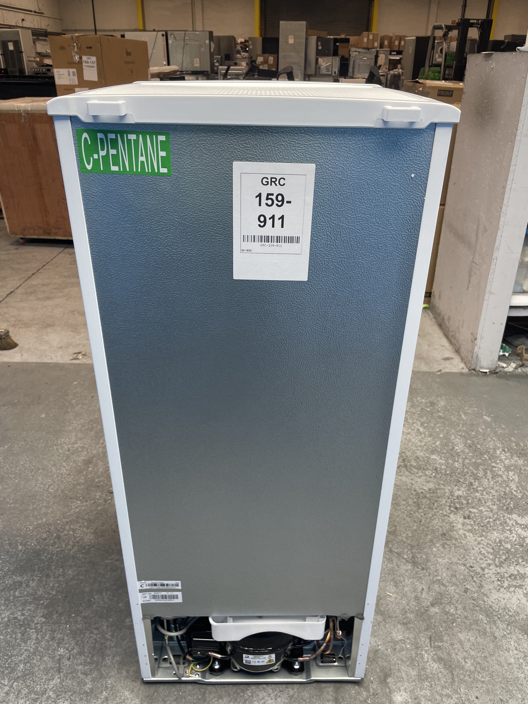 #GRC-159-911 - Candy CDH1S313EWK Slimline 117 Litre Top Mount Fridge Freezer