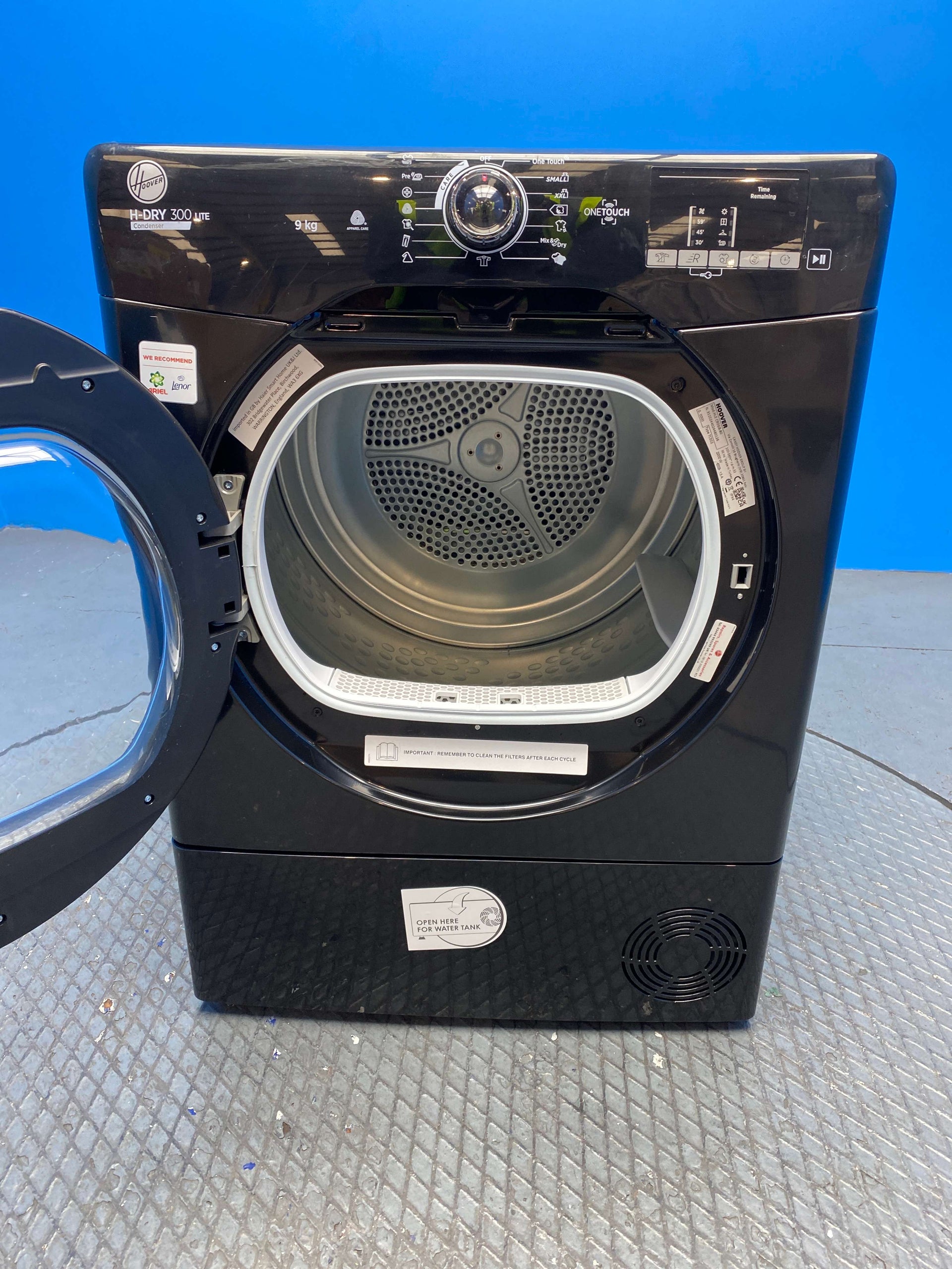 Hoover HLEC9DGB 9kg Condenser Tumble Dryer