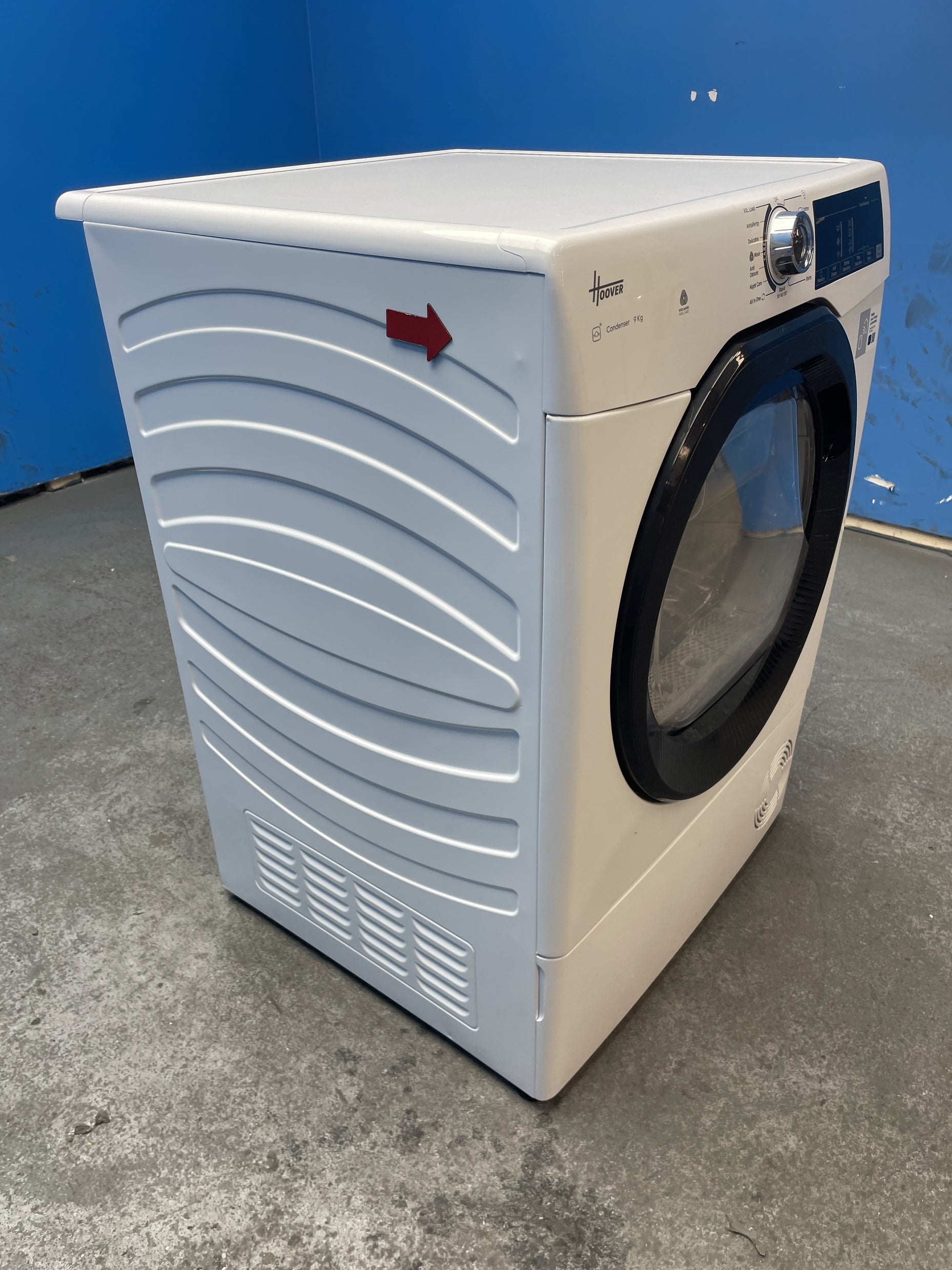 #GRC-153-556 - Hoover H-DRY 350 HREC9TBE-80 9kg Condenser Tumble Dryer