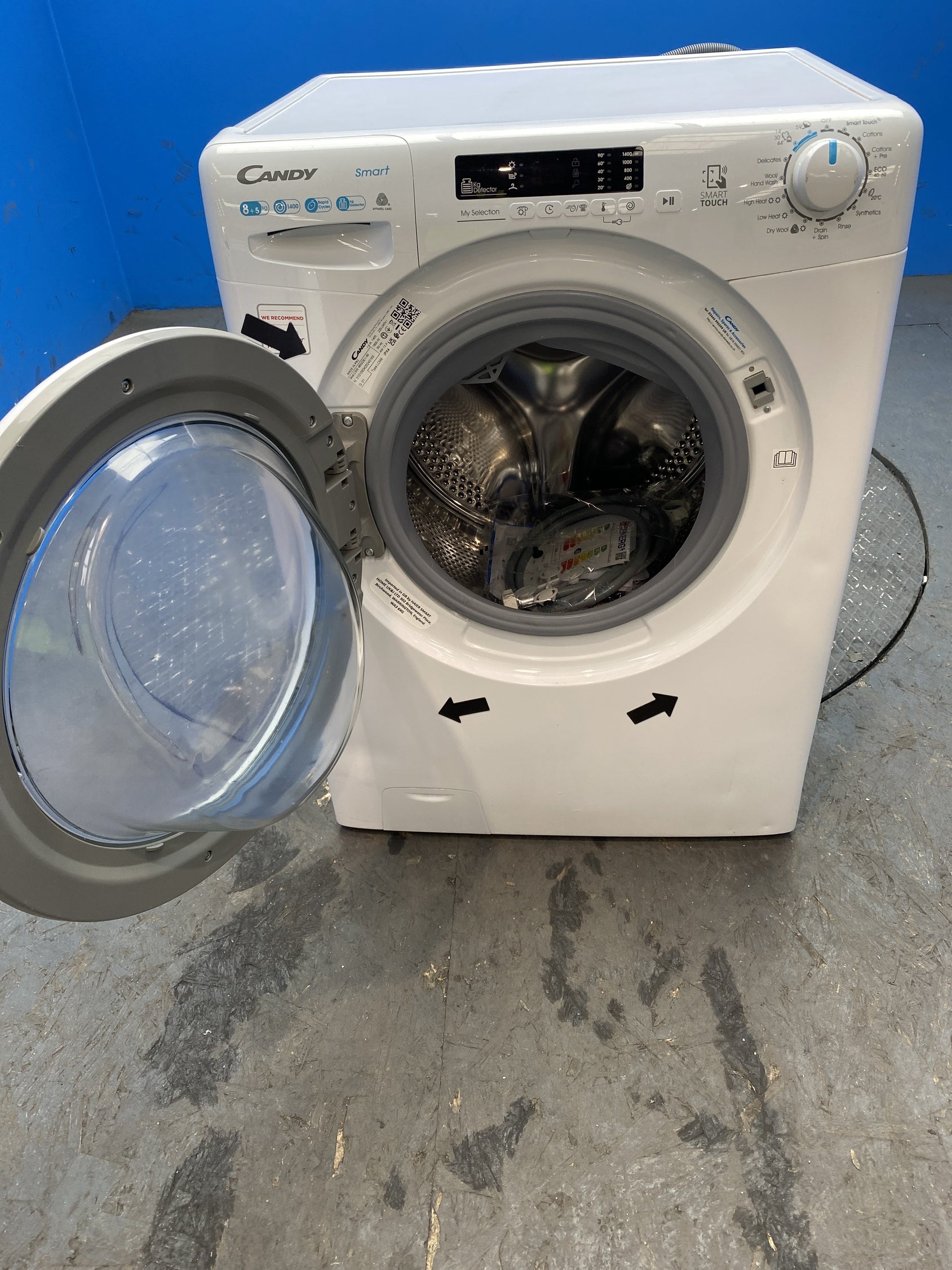#GRC-145-001 - Candy CSW 4852DE Smart Pro 8kg/5kg 1400 Spin Washer Dryer