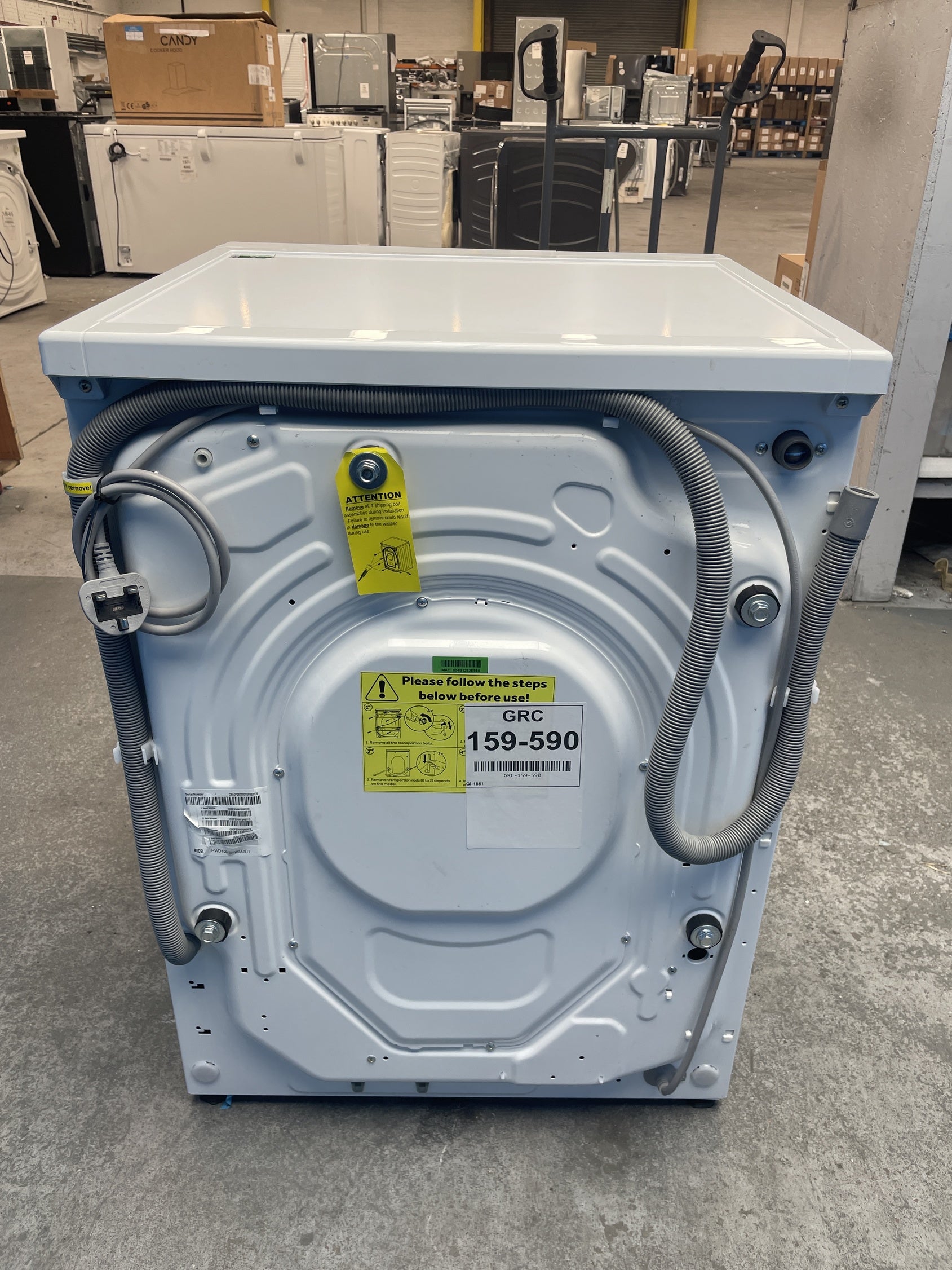 #GRC-159-590 - Haier X Series 5 HWD100-BP16357U1 10kg/6kg 1600rpm Washer Dryer