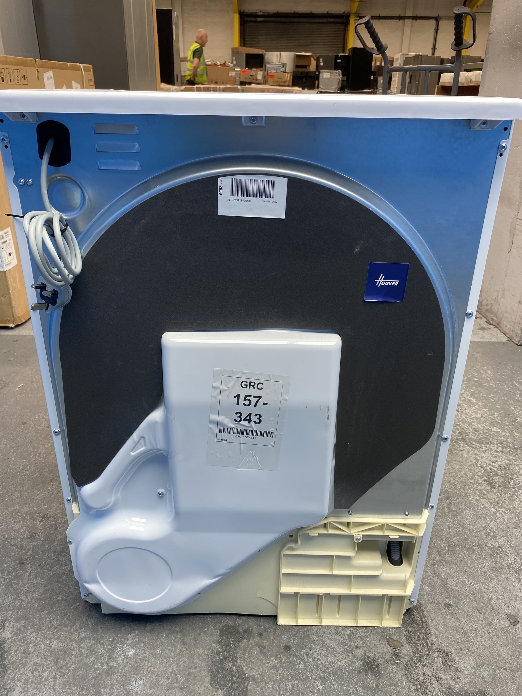 #GRC-157-343 - Hoover HRE C10TE-80 10kg Condenser Tumble Dryer