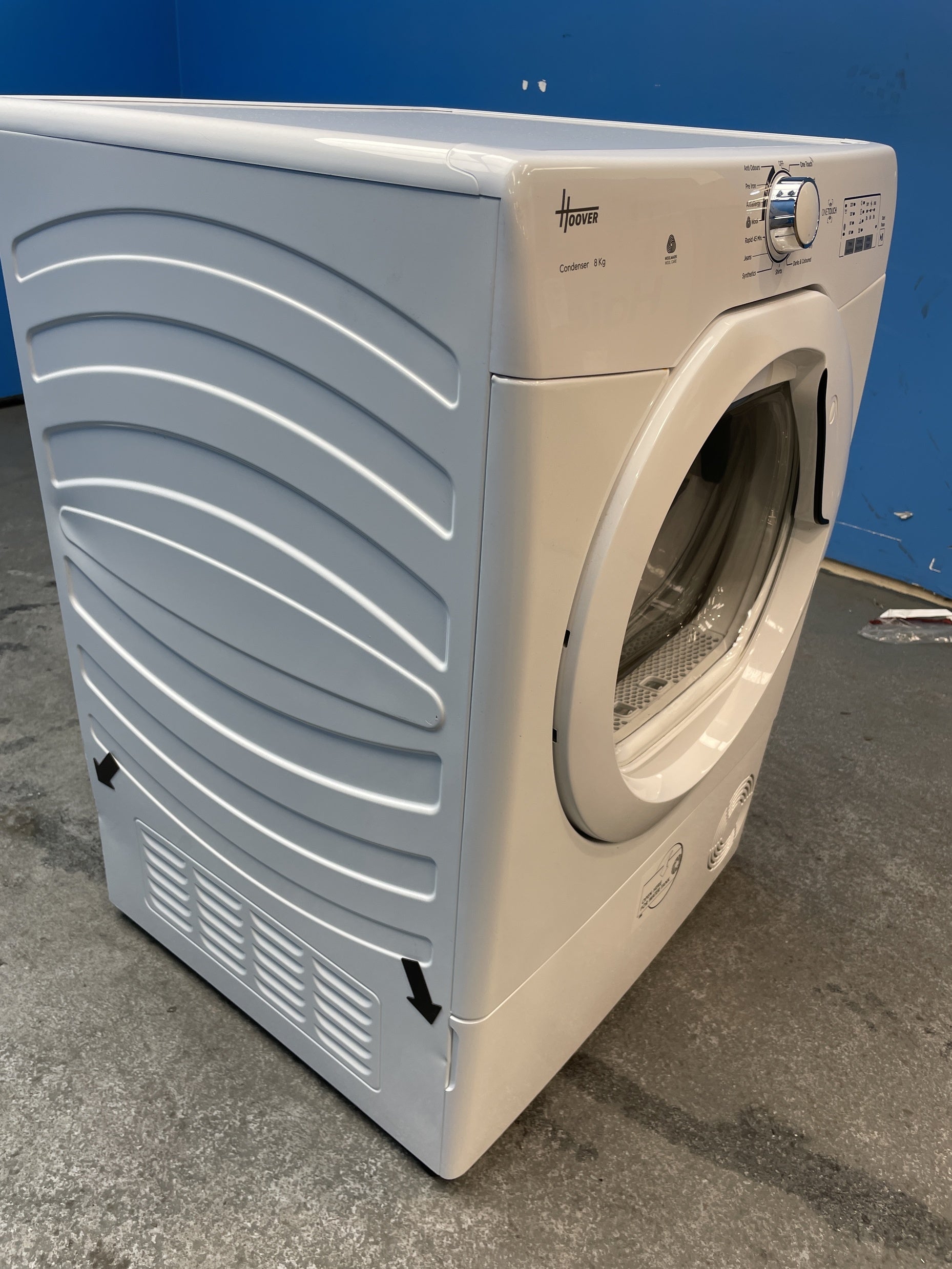 #GRC-157-357 - Hoover HLEC8LG 8kg Condenser Tumble Dryer