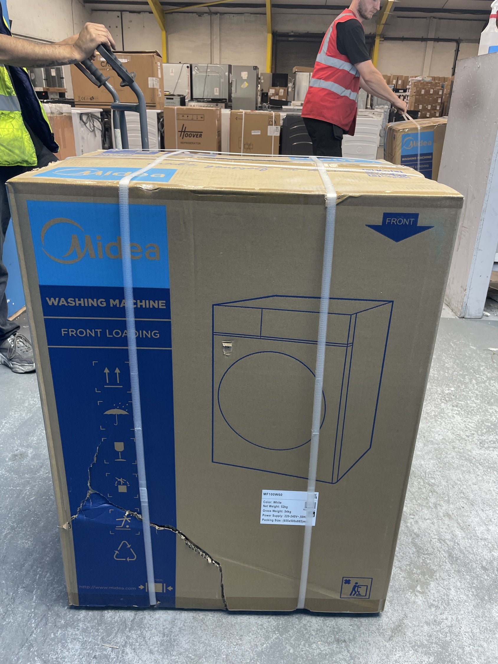 #GRC-158-909 - Midea MF100W60 6kg 1000 Spin Washing Machine with Lunar Dial
