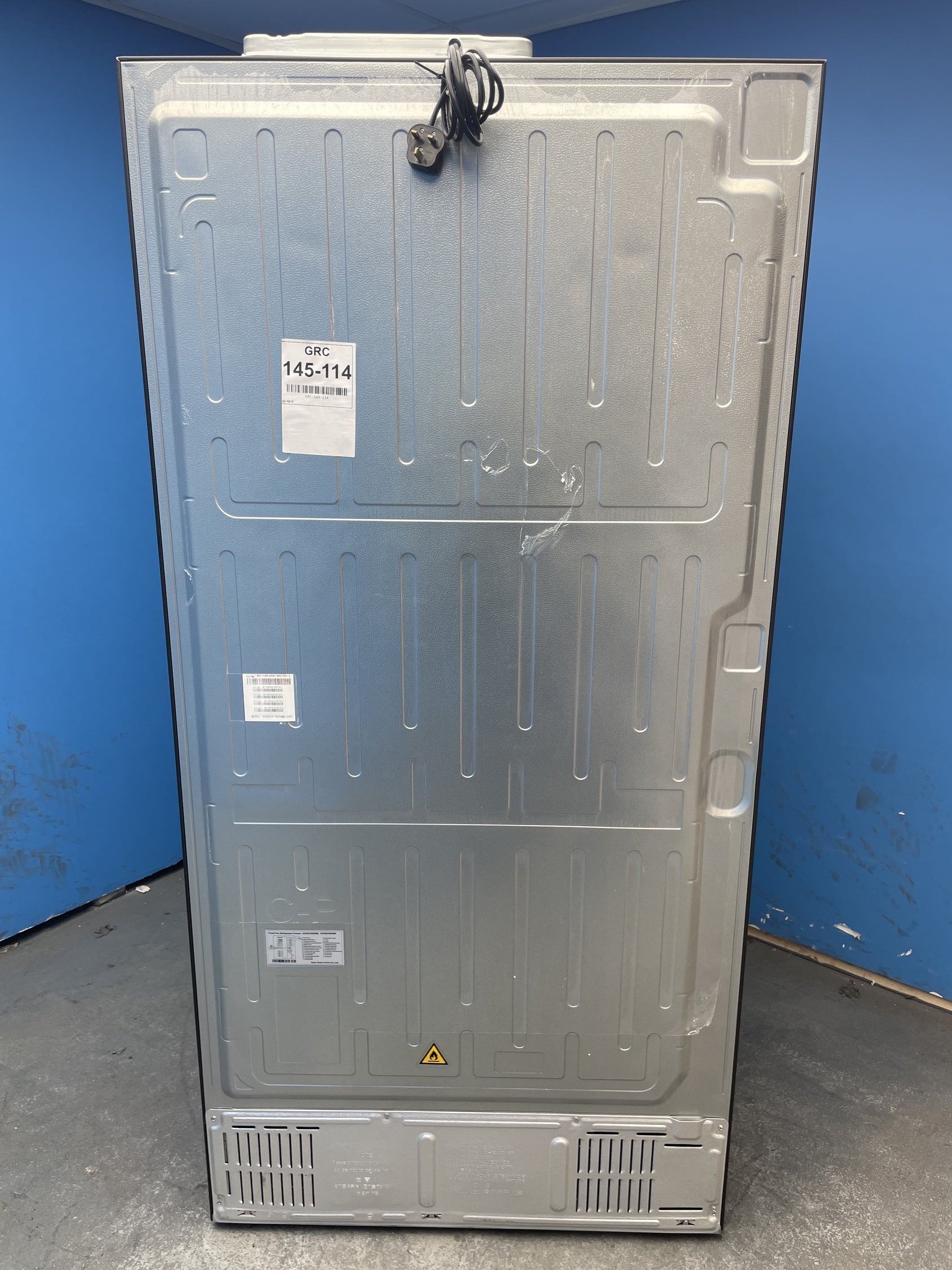 #GRC-145-114 - Haier HCR5919ENMB American Style Series 5 528 Litre Fridge Freezer