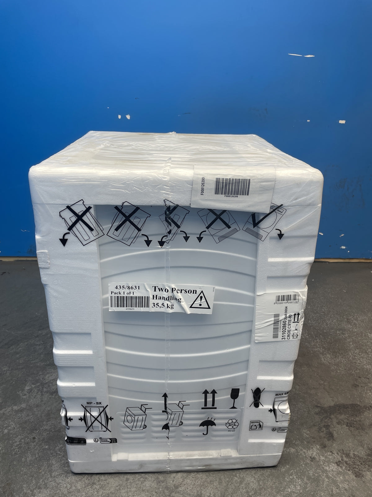 #GRC-162-791 - Candy Smart Pro 9kg Condenser Tumble Dryer – WiFi Connected, White, 59.0cm Wide