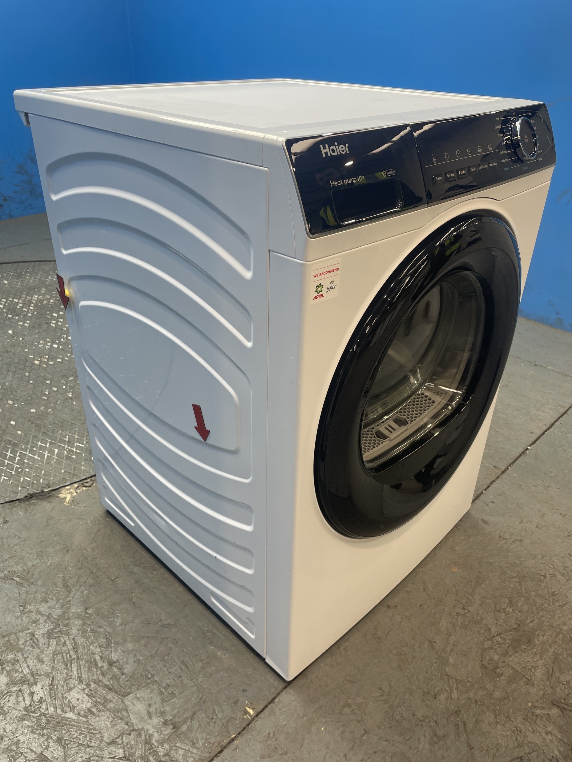 #GRC-156-983 - Haier HD100-A2939 10kg Heat Pump Tumble Dryer