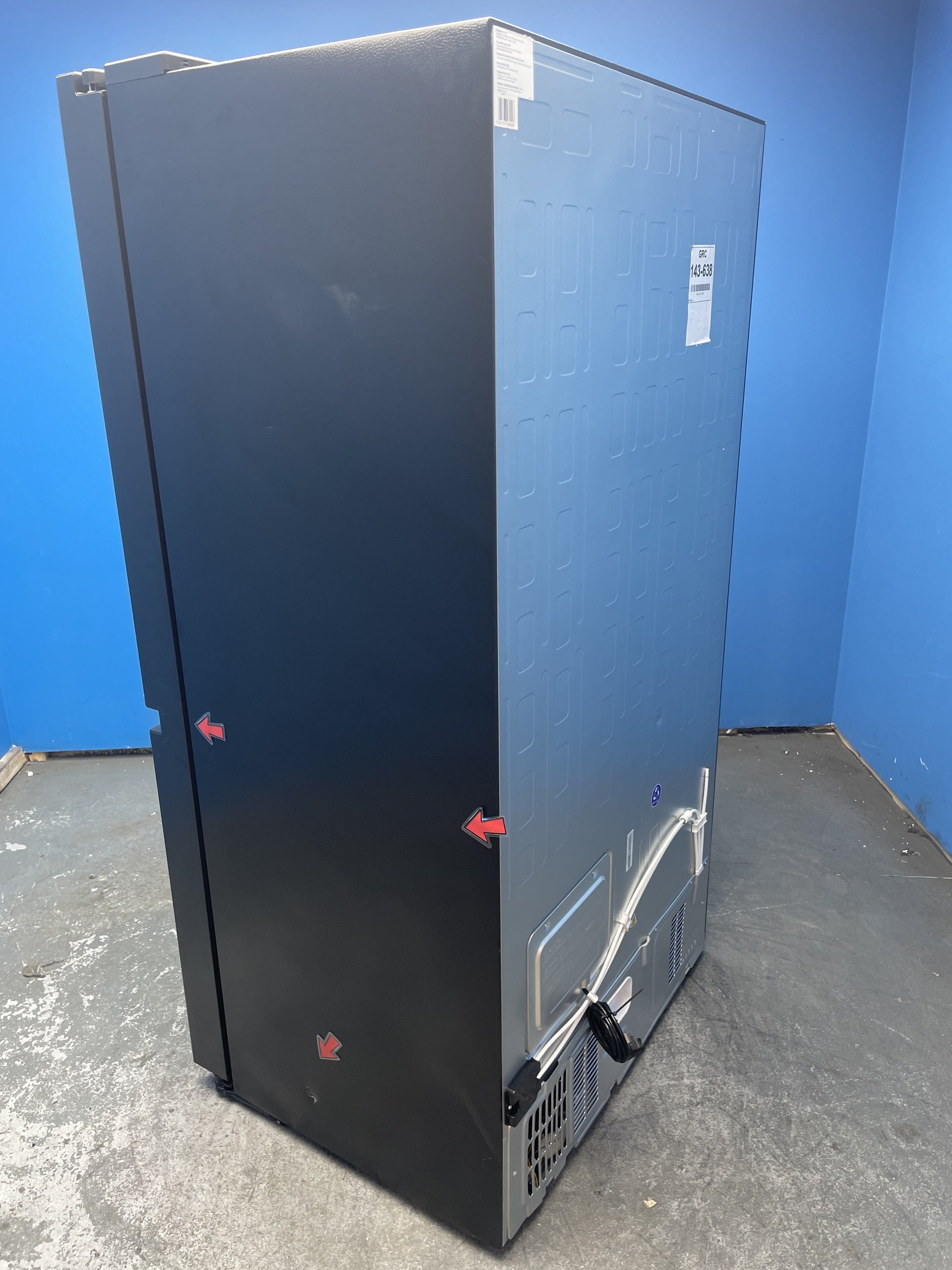 #GRC-143-638 - Hisense RS9P628GPFE 614L PureFlat Smart American Fridge Freezer