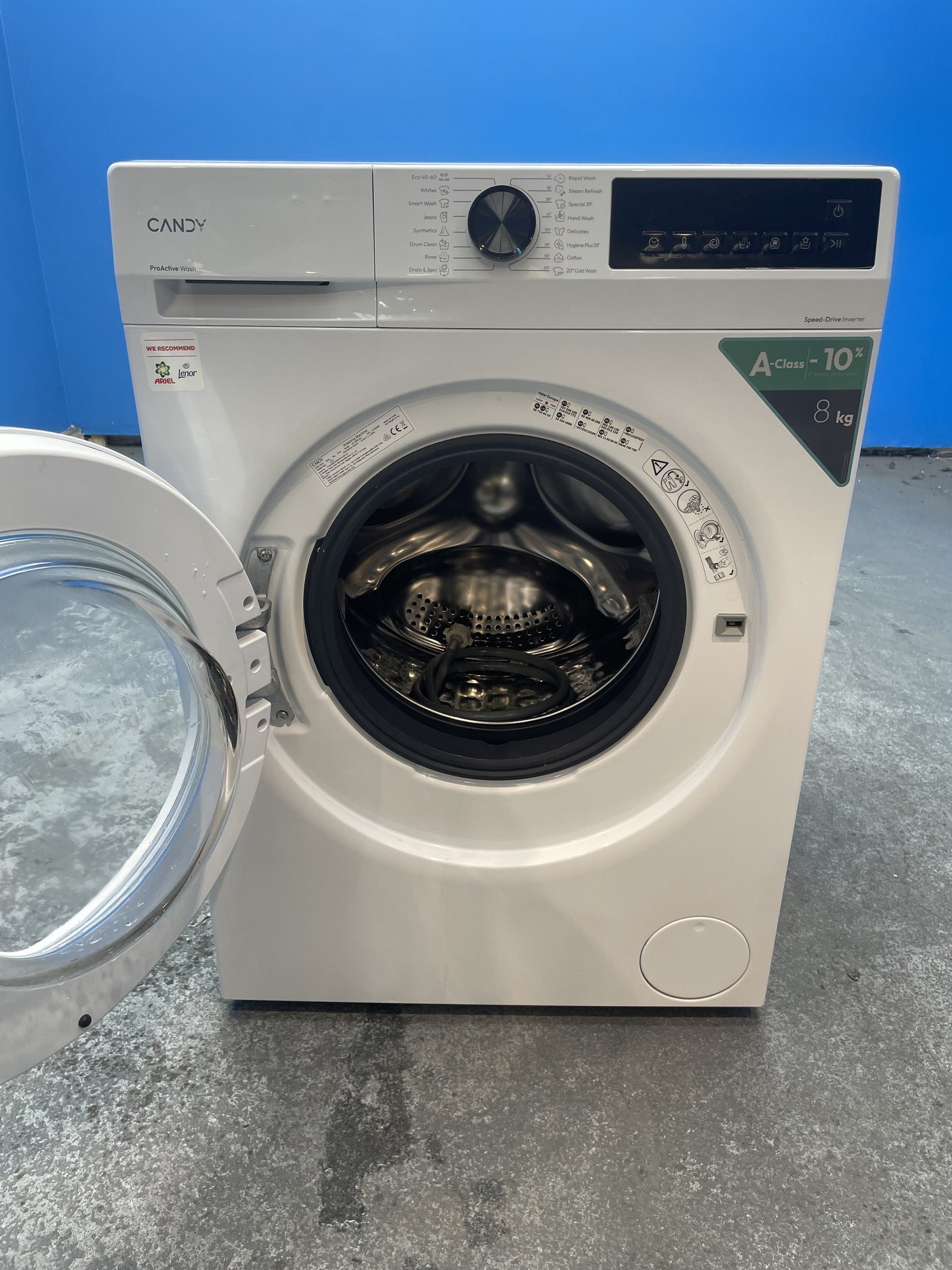 #GRC-157-365 - Candy GD 48S6-80 Quick Pro 8kg 1400 Spin Washing Machine