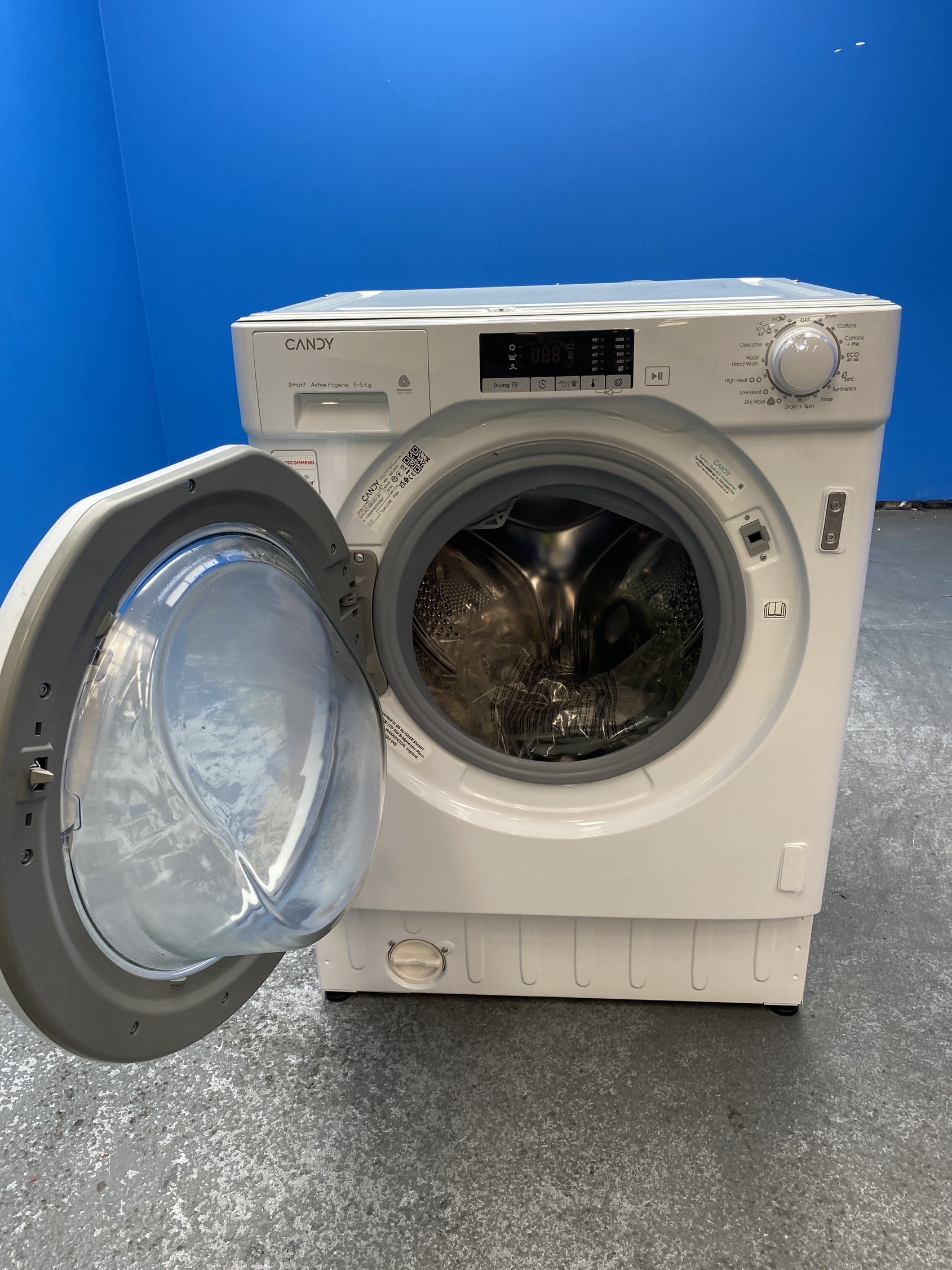 #GRC-156-676 - Candy CBD 485D2E/1-80 Integrated 8kg/5kg 1400rpm Washer Dryer