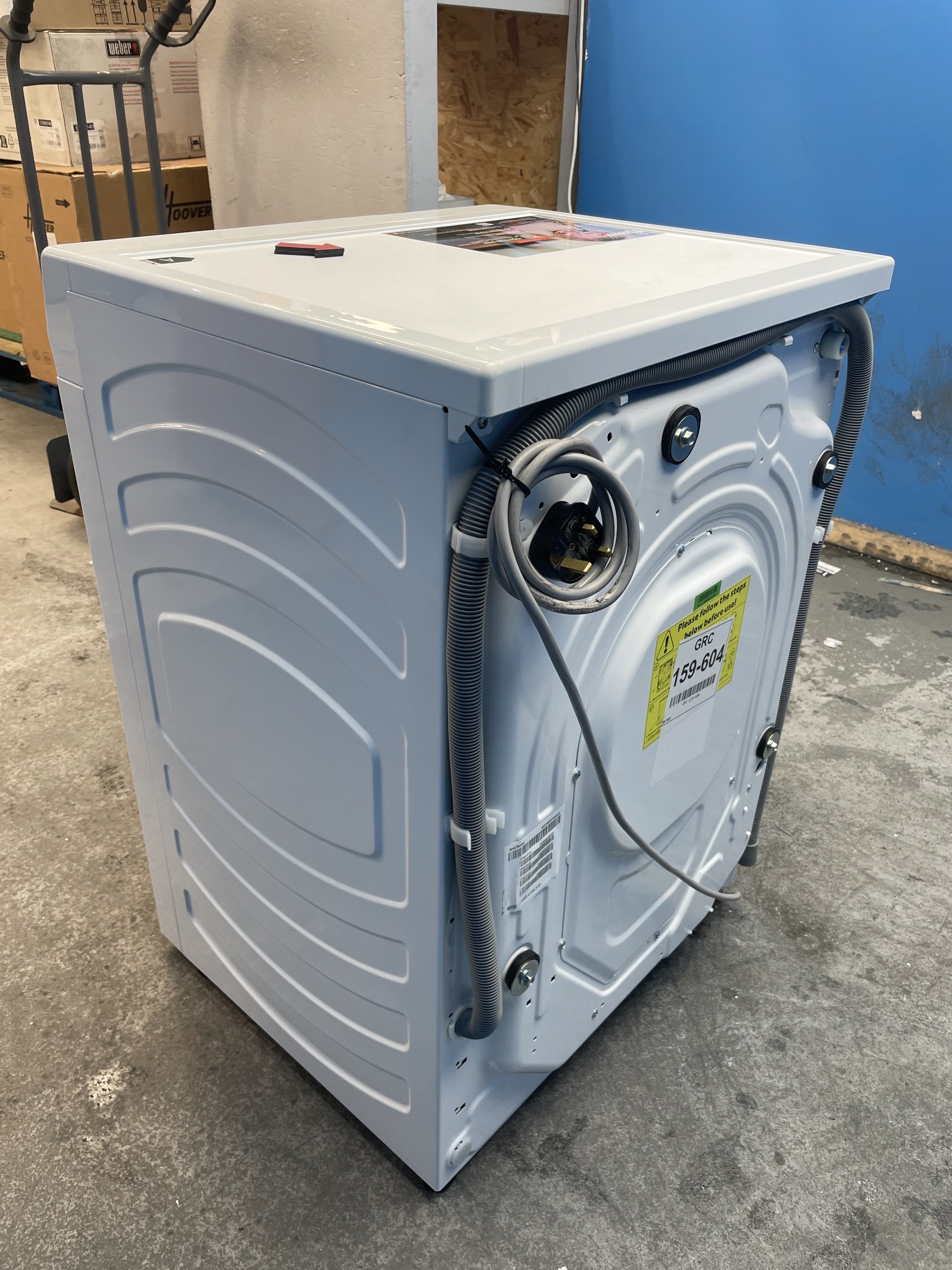 #GRC-159-604 - Hoover Pro Wash Series 3 HBR 410BL8-80 10kg 1400rpm Washing Machine