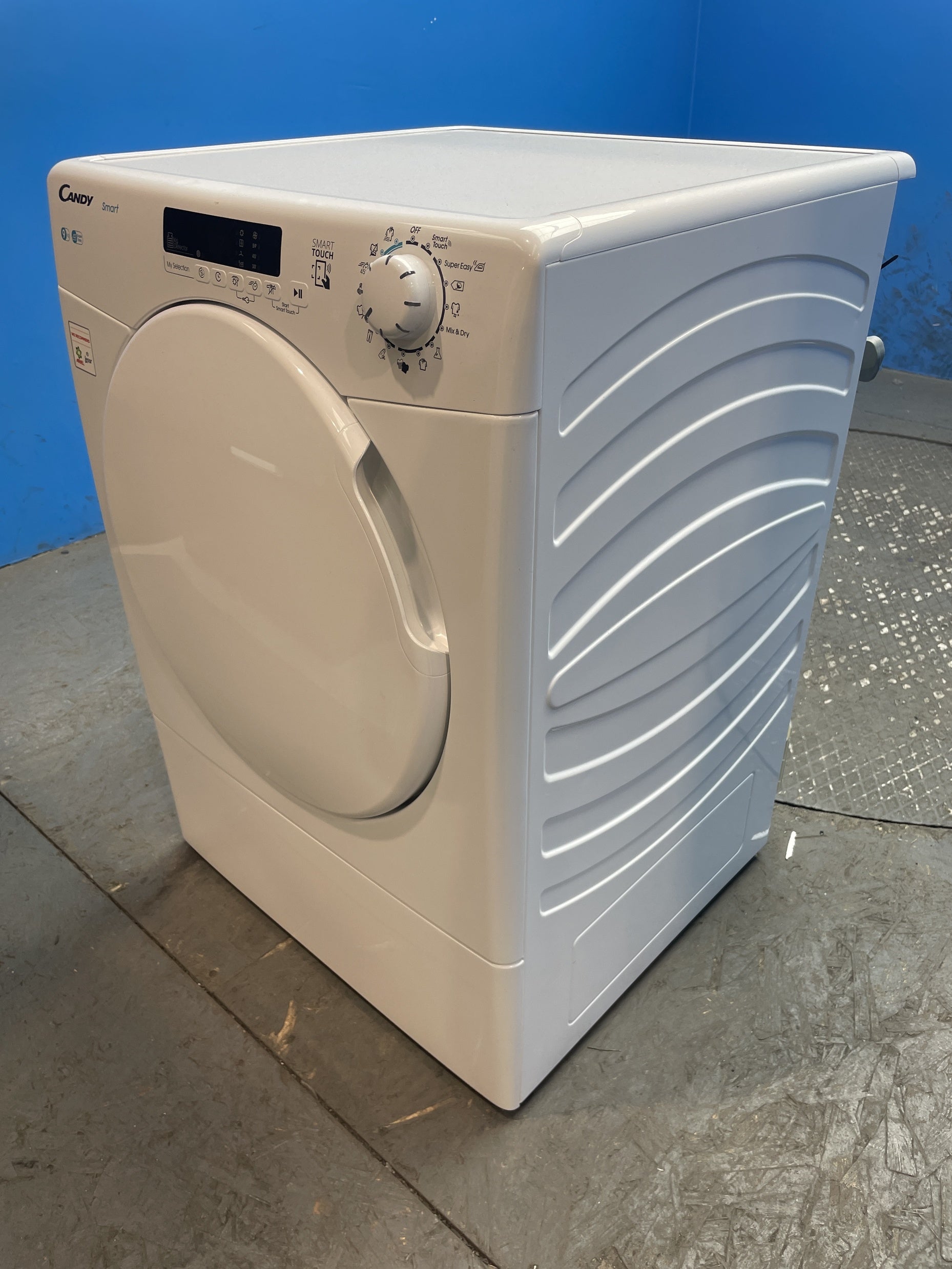 #GRC-156-036 - Candy CSE V9DF-80 9kg Vented Smart Tumble Dryer
