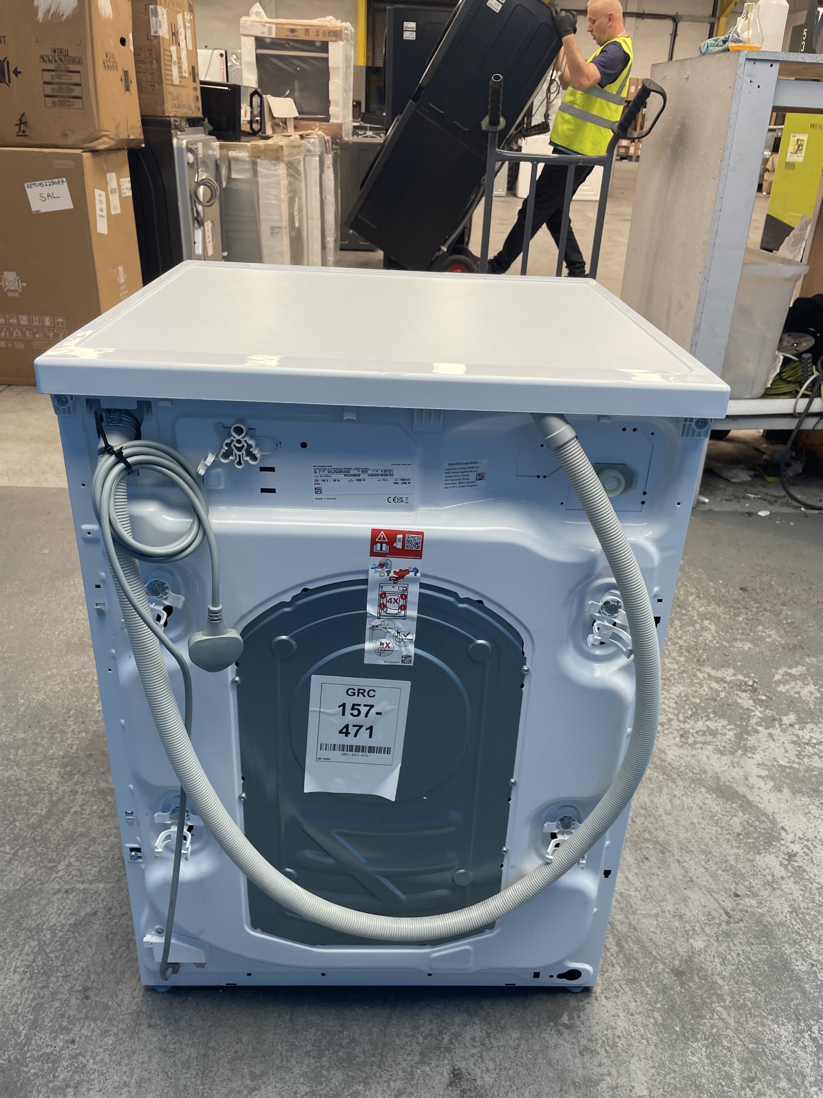 #GRC-157-471 - Bosch Series 6 WGJ25400GB 10kg 1400 Spin Washing Machine