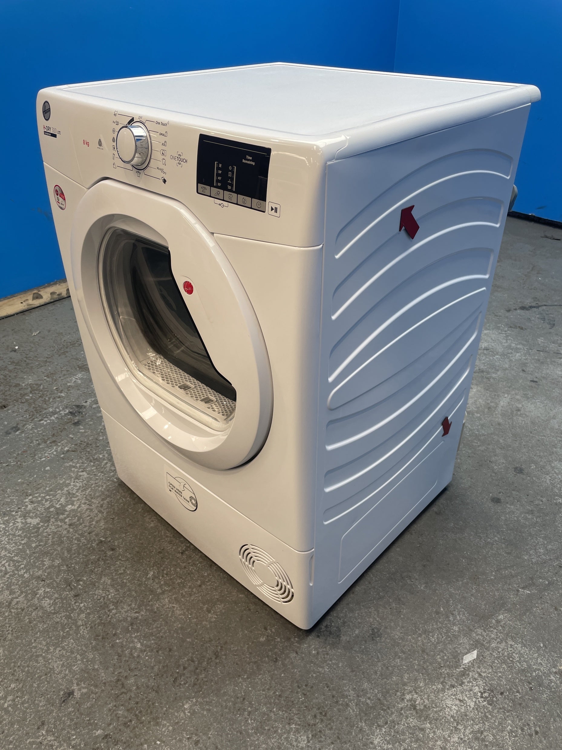 #GRC-154-312 - Hoover HLEC8DG 8kg Condenser Tumble Dryer