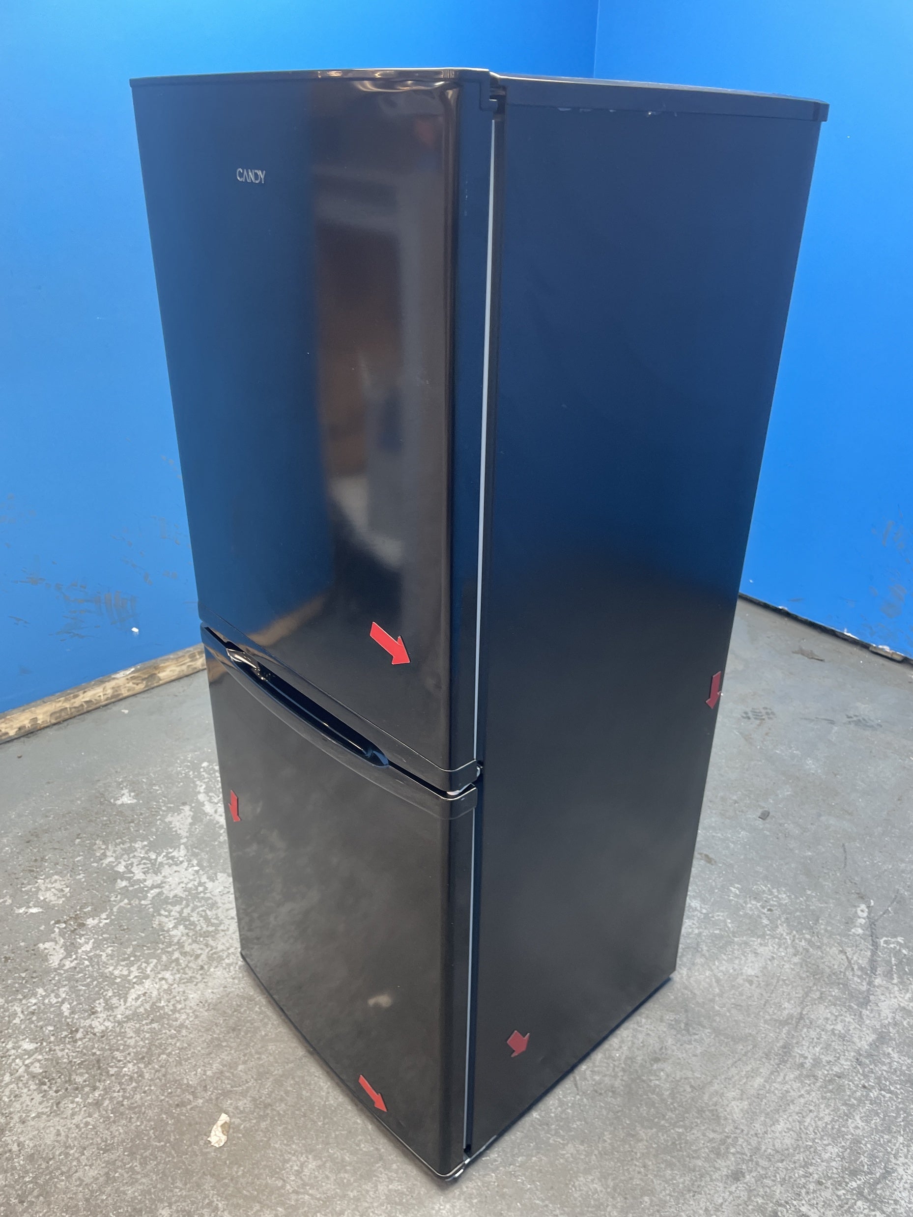 #GRC-154-229 - Candy CCH1S513EBK 185 Litre Combi Fridge Freezer