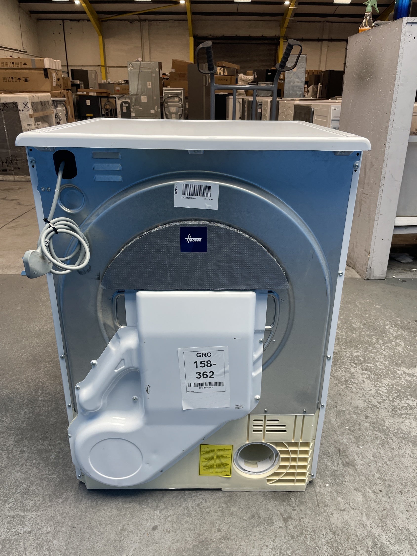 #GRC-158-362 - Hoover HLE V10DG-80 10kg Vented Tumble Dryer