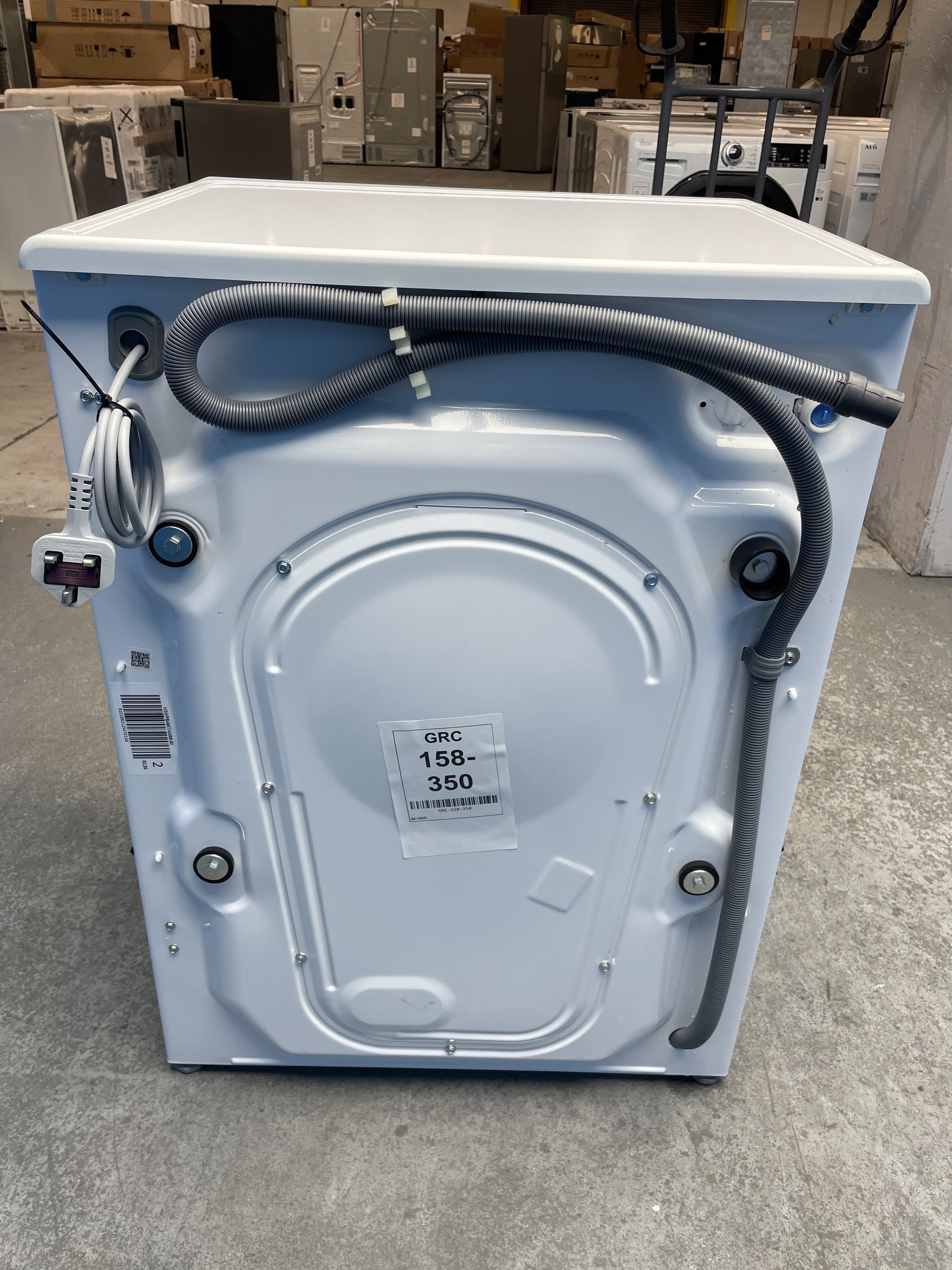#GRC-158-350 - Hoover H3WPS496TAMB6 9kg 1400 Spin Washing Machine