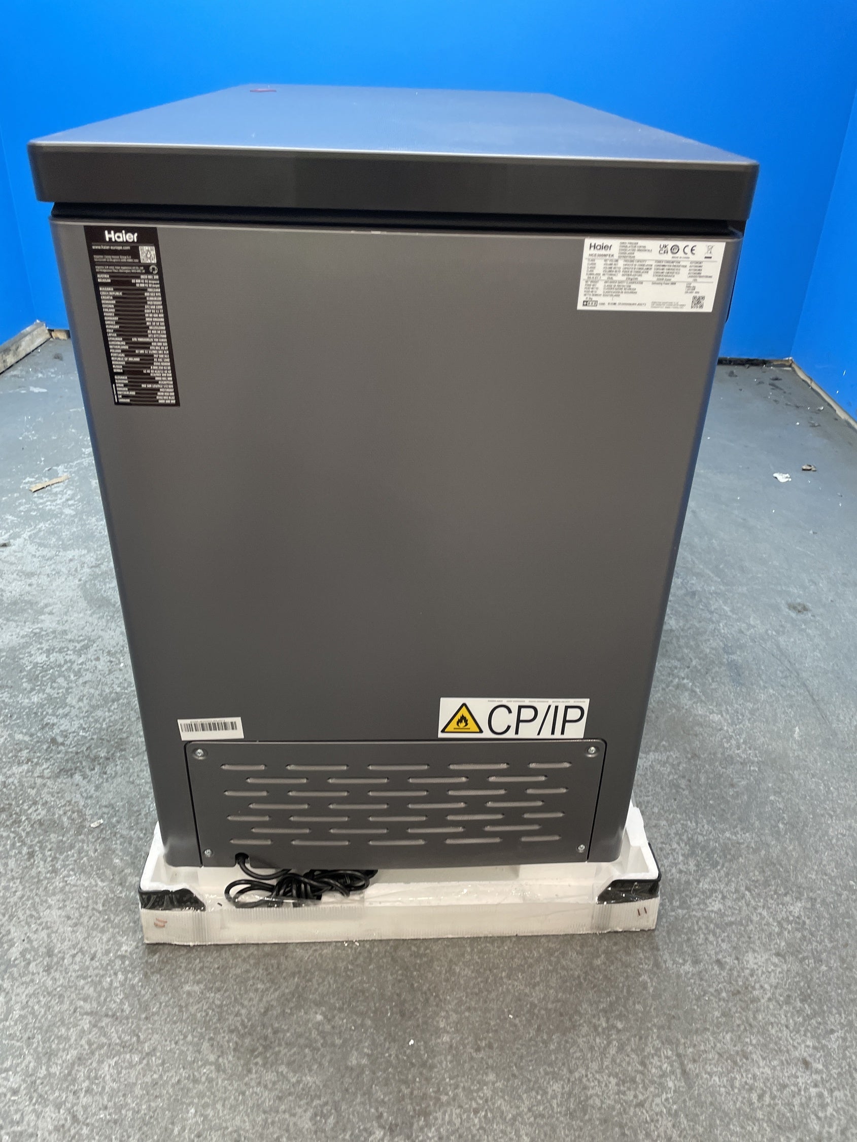 #GRC-156-906 - Haier HCE300NFEK Series 7 Total No Frost Chest Freezer